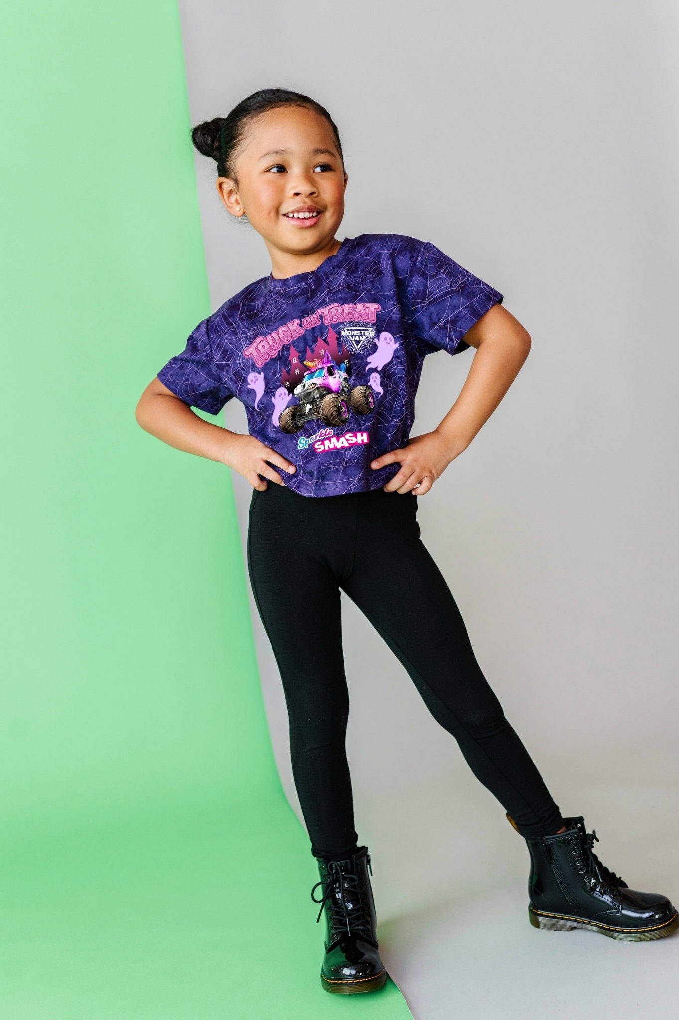 Boxy Tee and Leggings - Monster Jam™ Sparkle Smash™ - The Sleepy Sloth