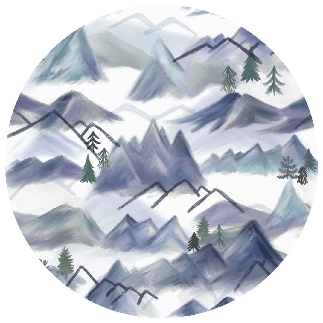 BOYS BOXER UNDERWEAR SET - MISTY MOUNTAINS - The Sleepy Sloth