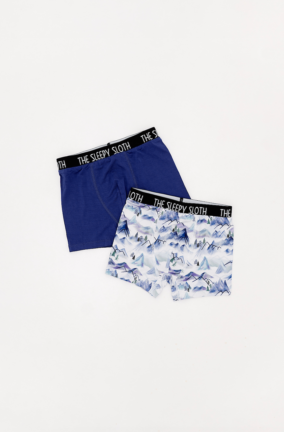 BOYS BOXER UNDERWEAR SET - MISTY MOUNTAINS - The Sleepy Sloth