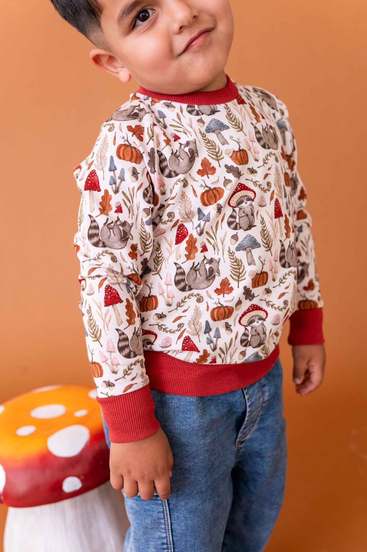 Crewneck Sweatshirt - Autumn Woodland - The Sleepy Sloth