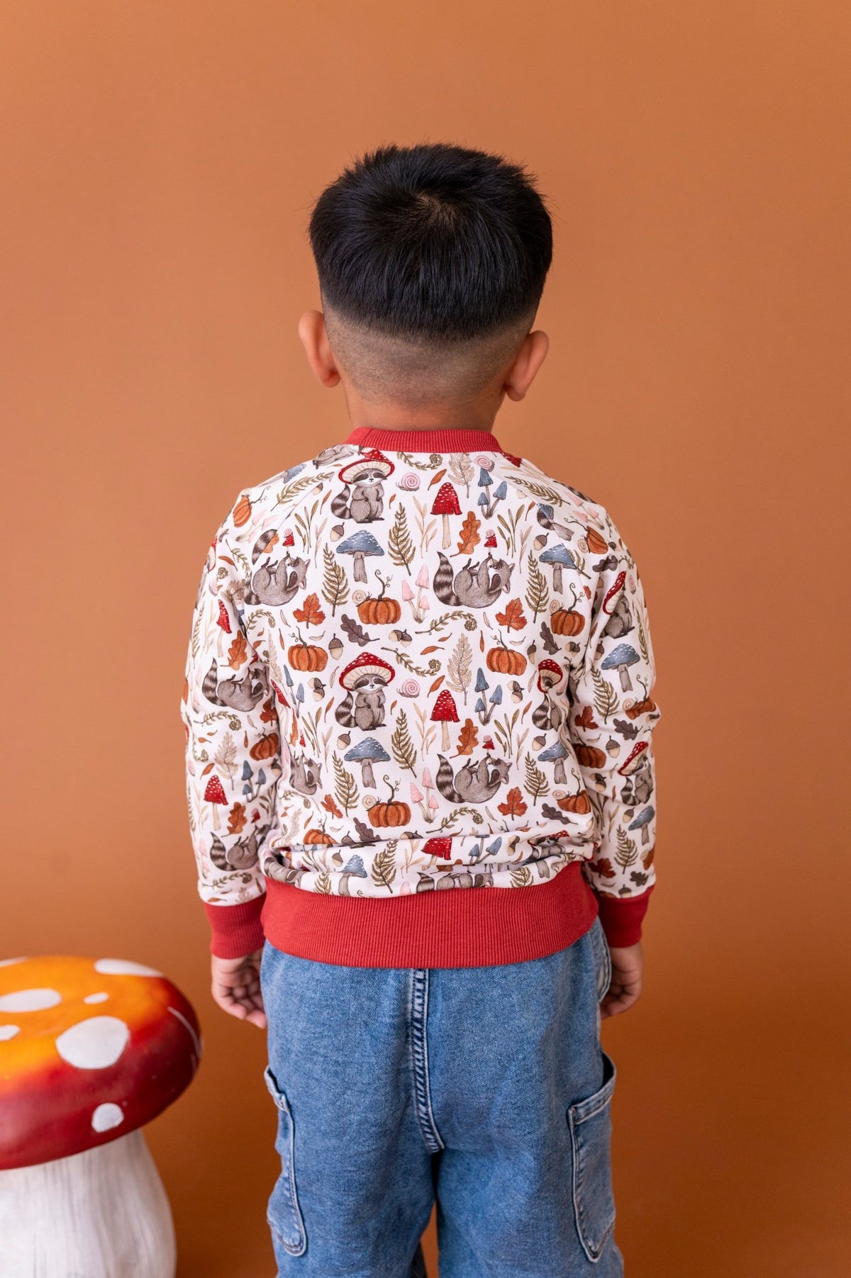 Crewneck Sweatshirt - Autumn Woodland - The Sleepy Sloth