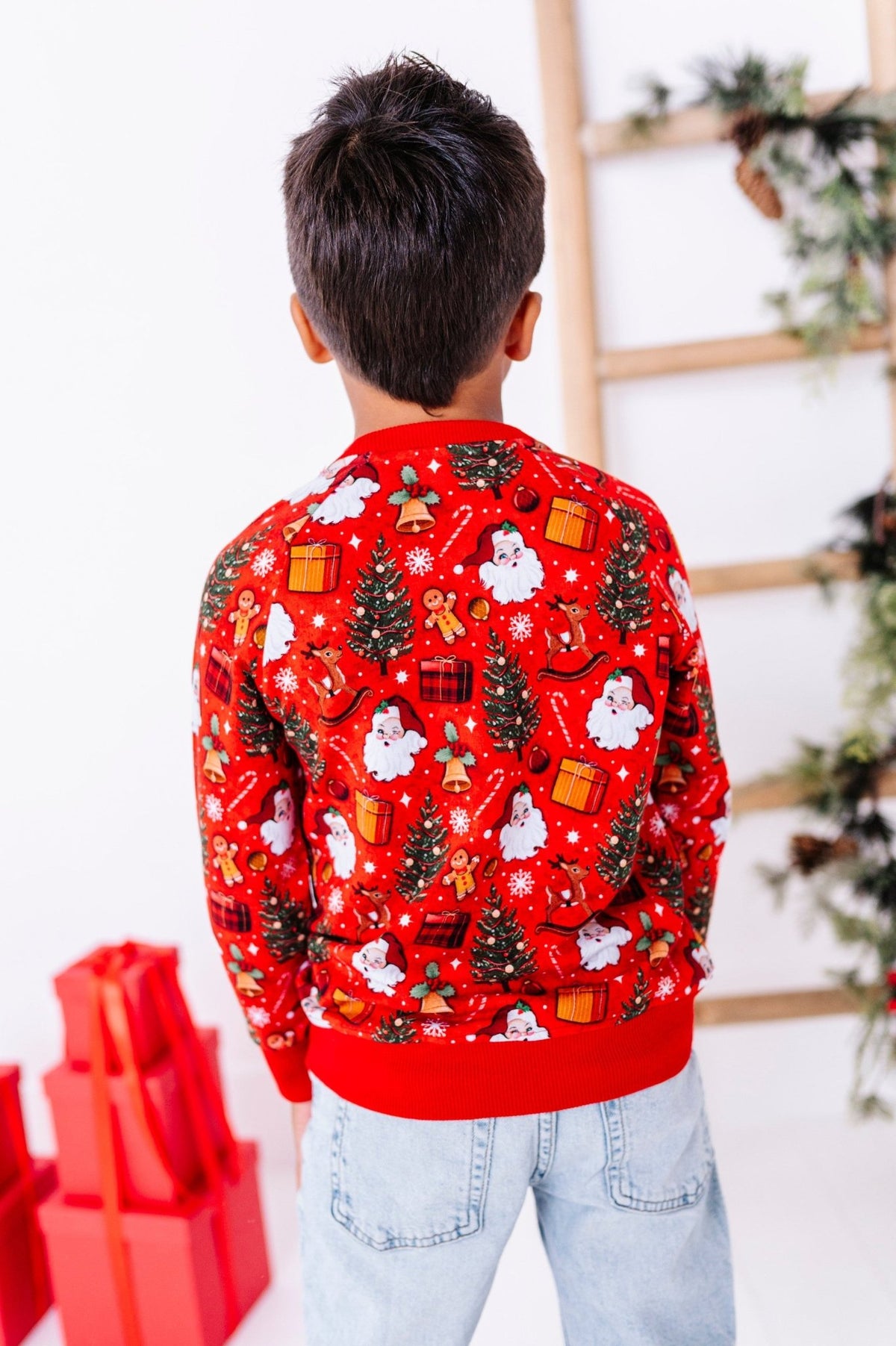 Crewneck Sweatshirt - Jolly St Nick - The Sleepy Sloth