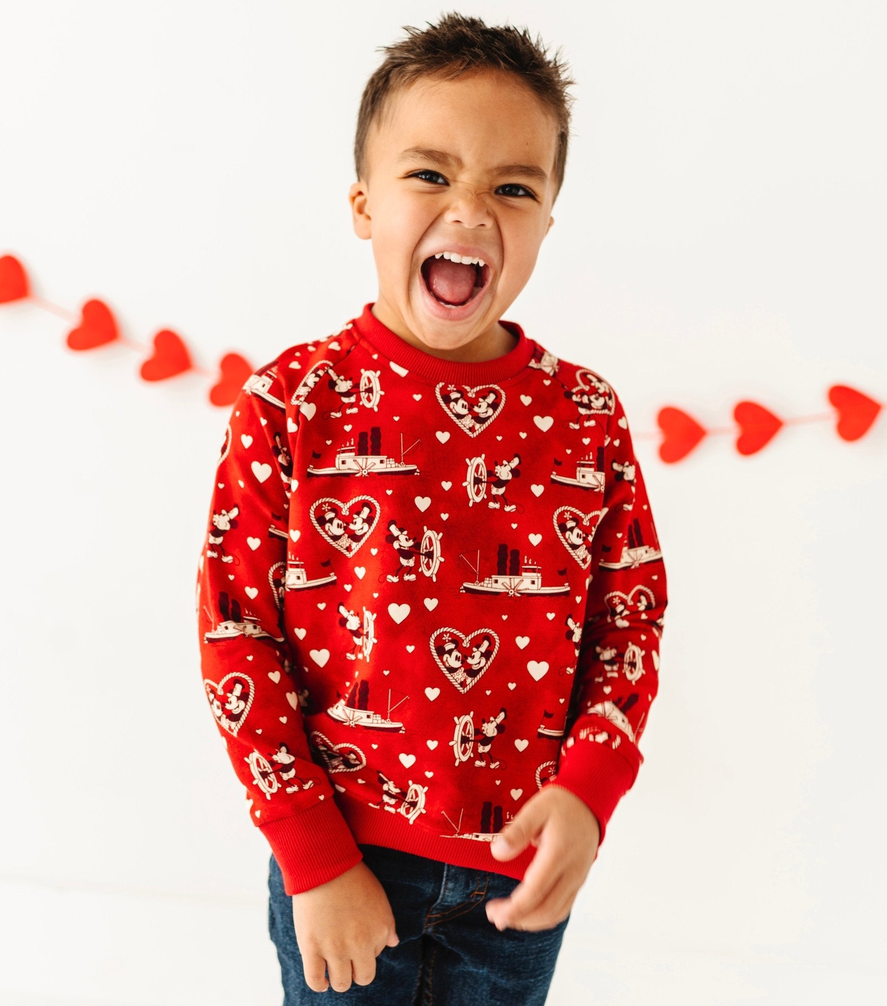 CREWNECK SWEATSHIRT - STEAMBOAT SWEETHEARTS - The Sleepy Sloth