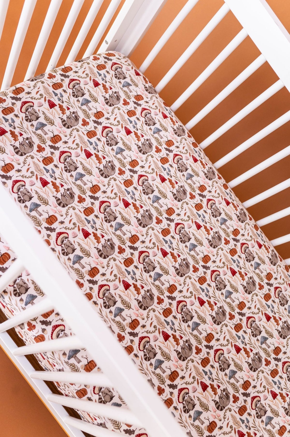 Crib Sheet - Autumn Woodland - The Sleepy Sloth
