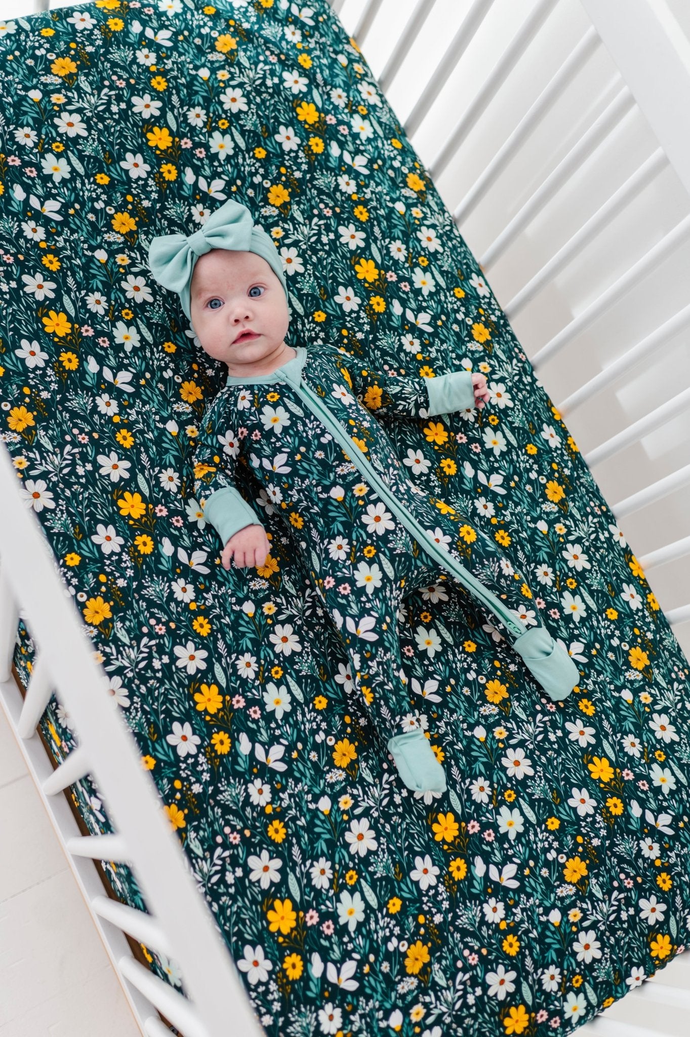 CRIB SHEET - WILDFLOWER DREAMS - The Sleepy Sloth