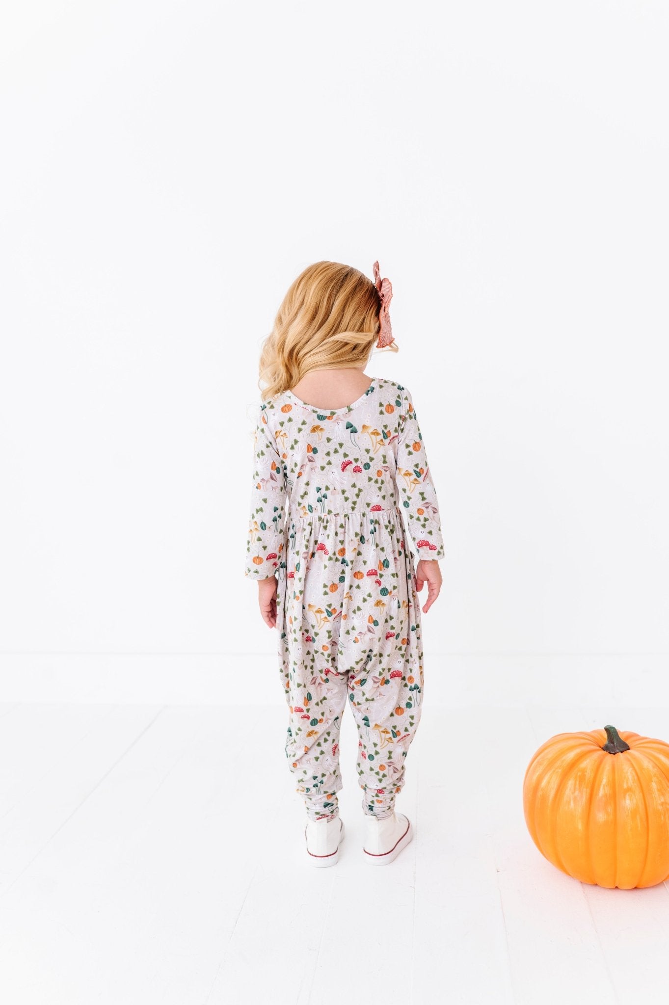 DUCKIE ROMPER - GHOSTLY SHROOMS - The Sleepy Sloth