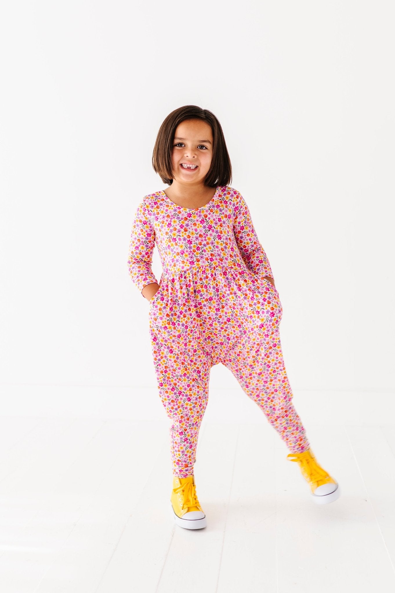 DUCKIE ROMPER - ROSEY POSEY - The Sleepy Sloth