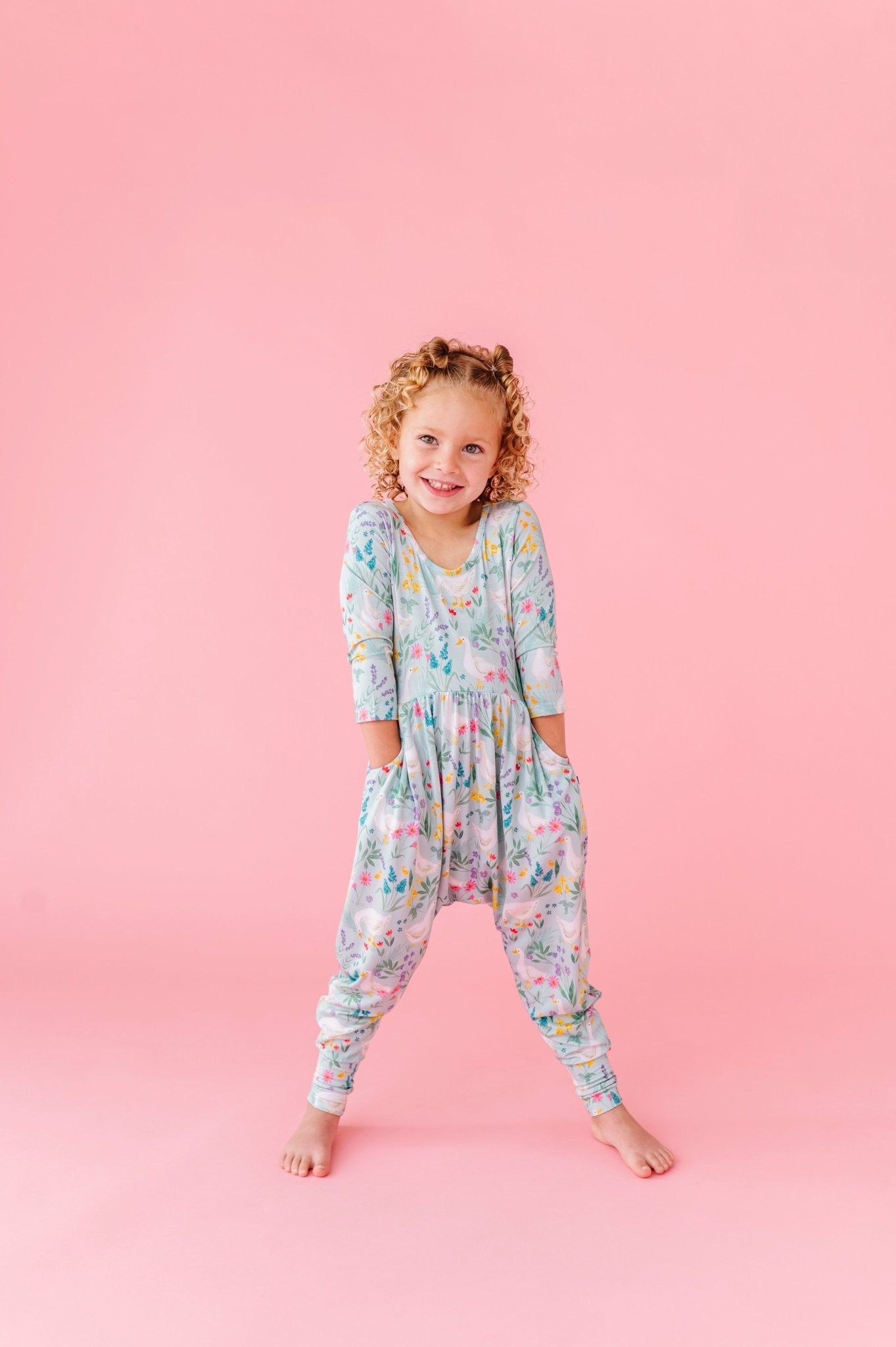 DUCKIE ROMPER - SILLY GOOSE - The Sleepy Sloth