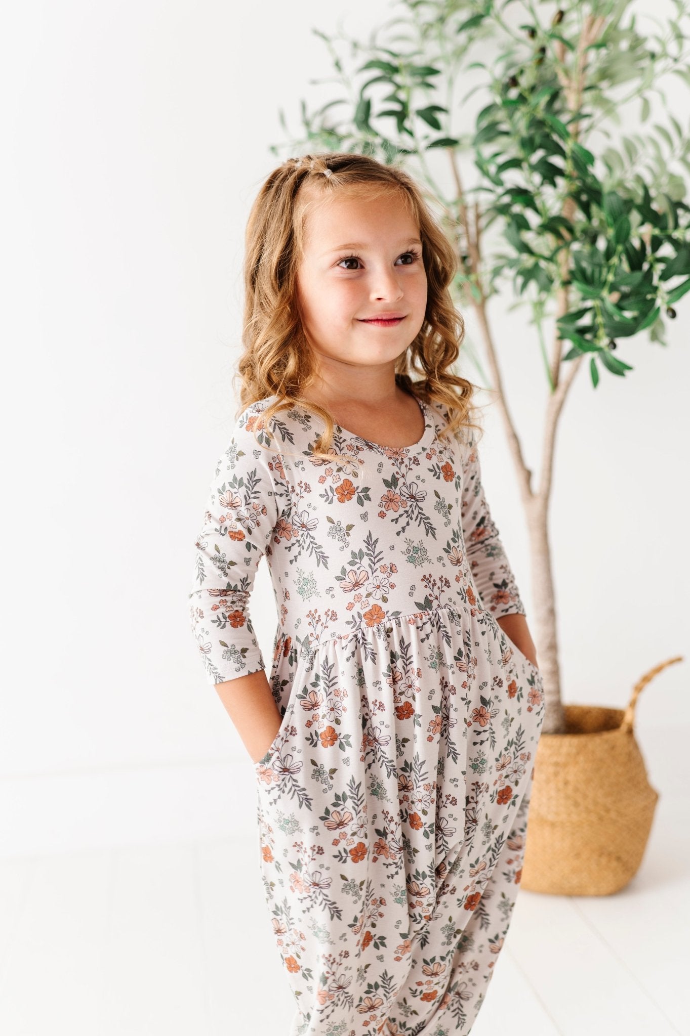 DUCKIE ROMPER - TIMELESS MEADOW - The Sleepy Sloth