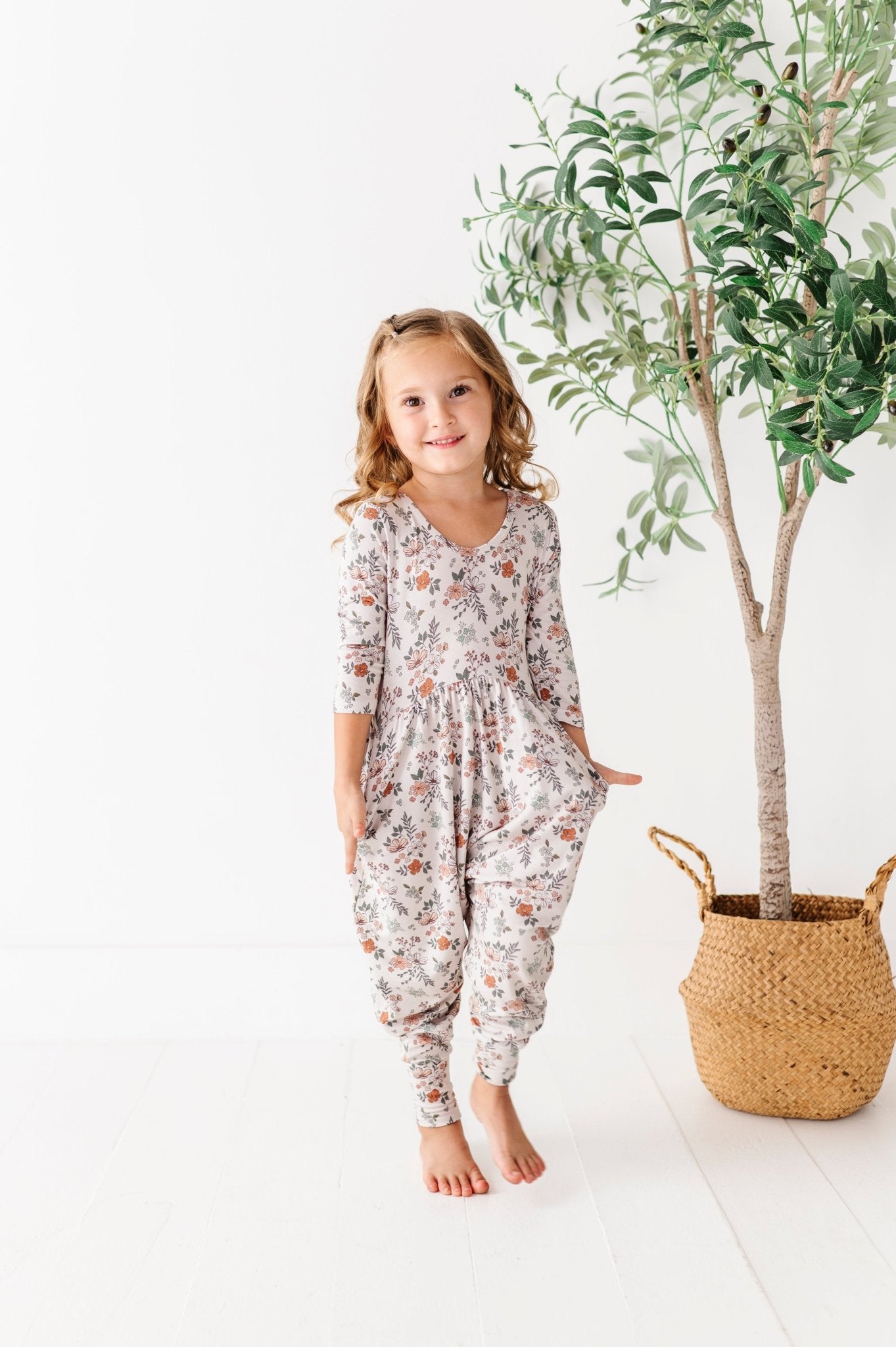 DUCKIE ROMPER - TIMELESS MEADOW - The Sleepy Sloth