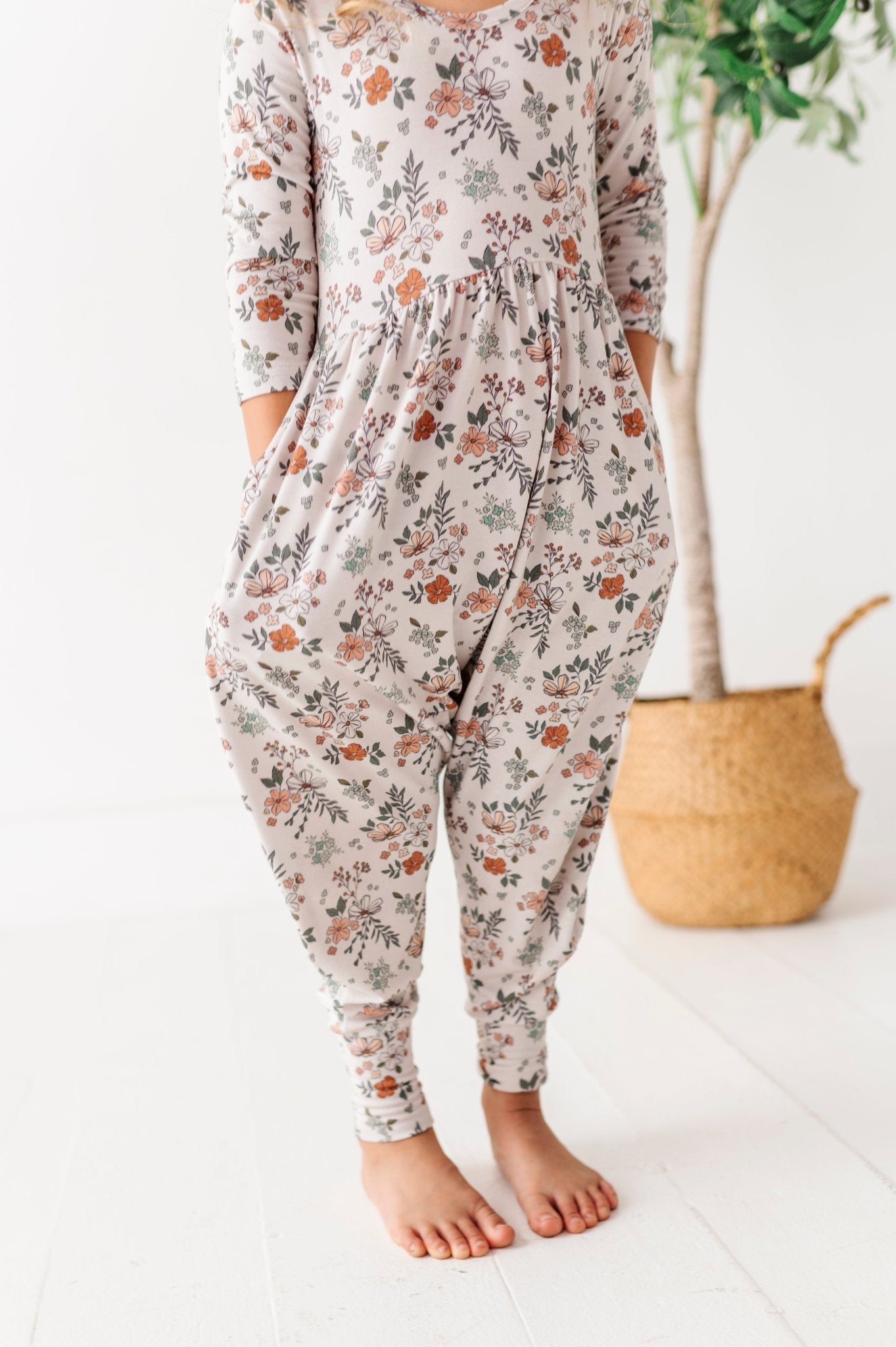 DUCKIE ROMPER - TIMELESS MEADOW - The Sleepy Sloth