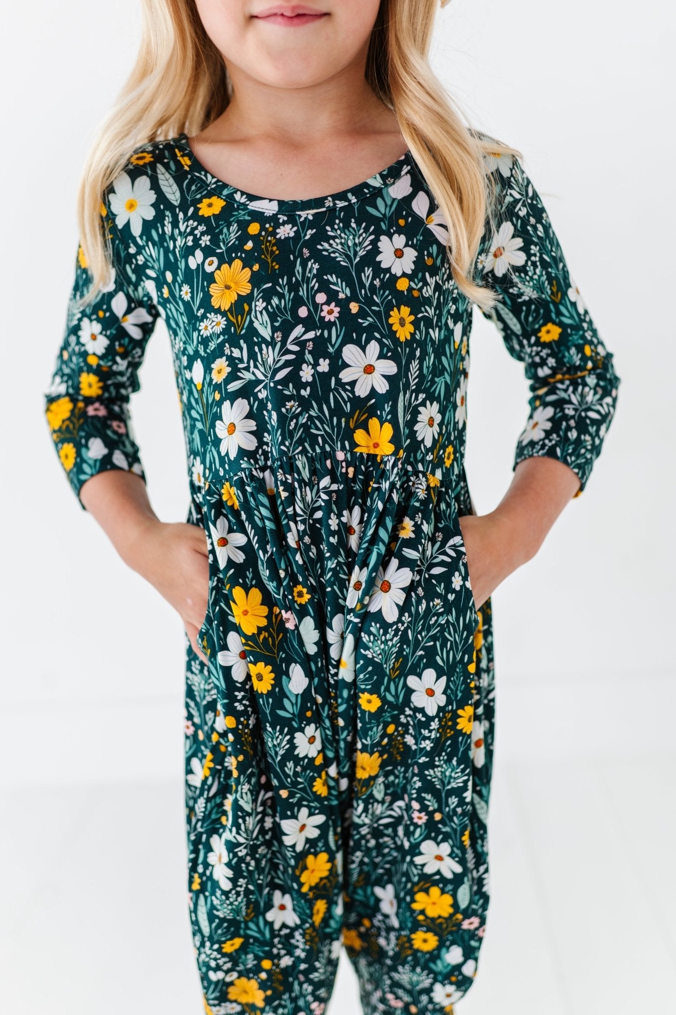 DUCKIE ROMPER - WILDFLOWER DREAMS - The Sleepy Sloth