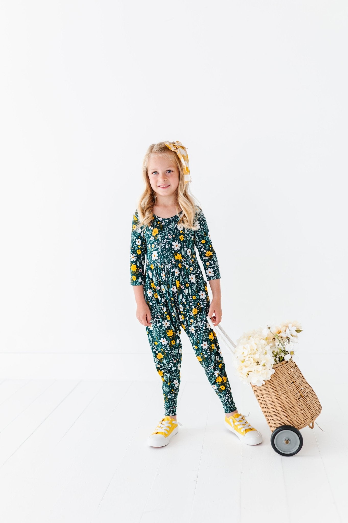 DUCKIE ROMPER - WILDFLOWER DREAMS - The Sleepy Sloth