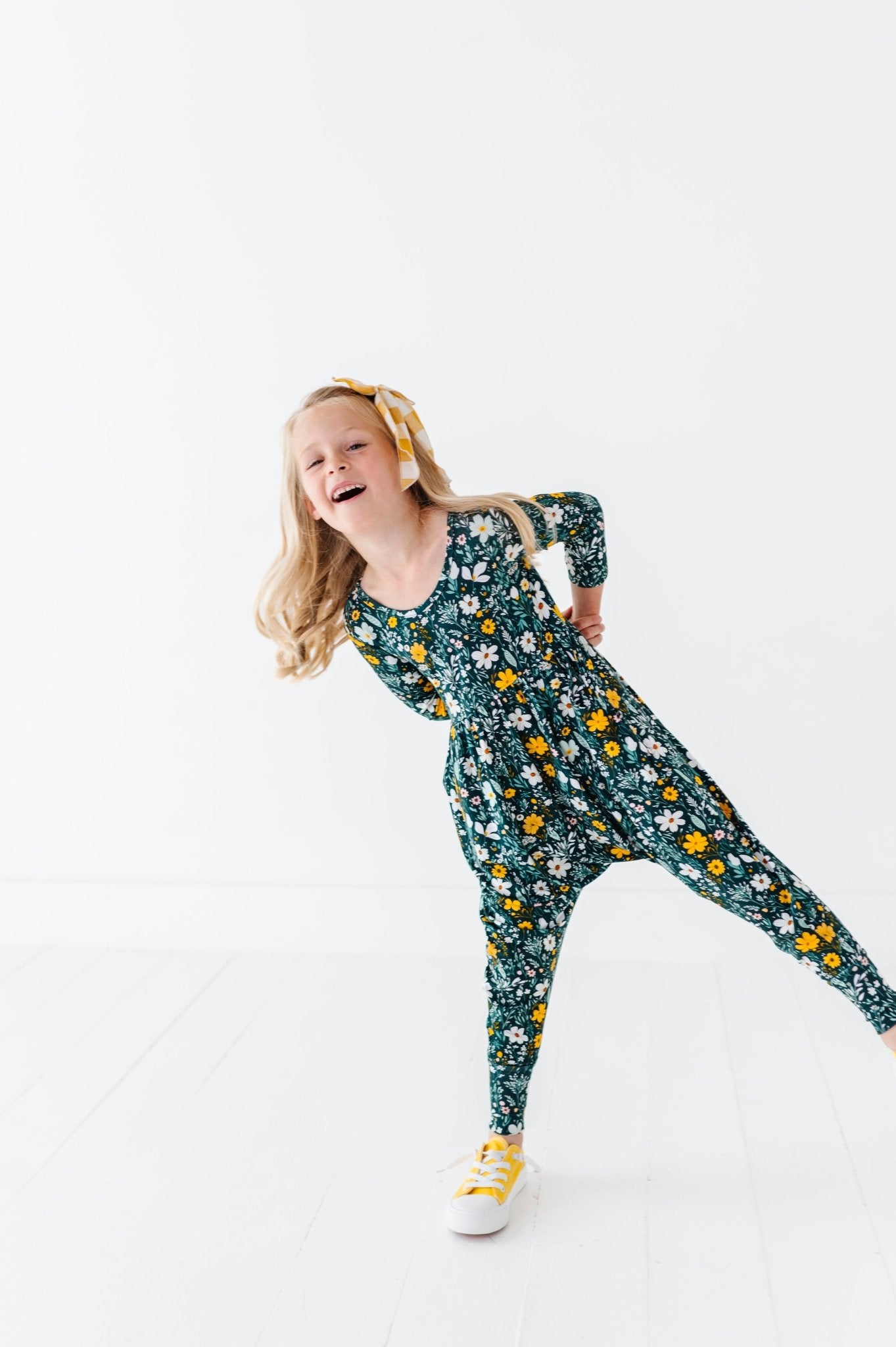 DUCKIE ROMPER - WILDFLOWER DREAMS - The Sleepy Sloth
