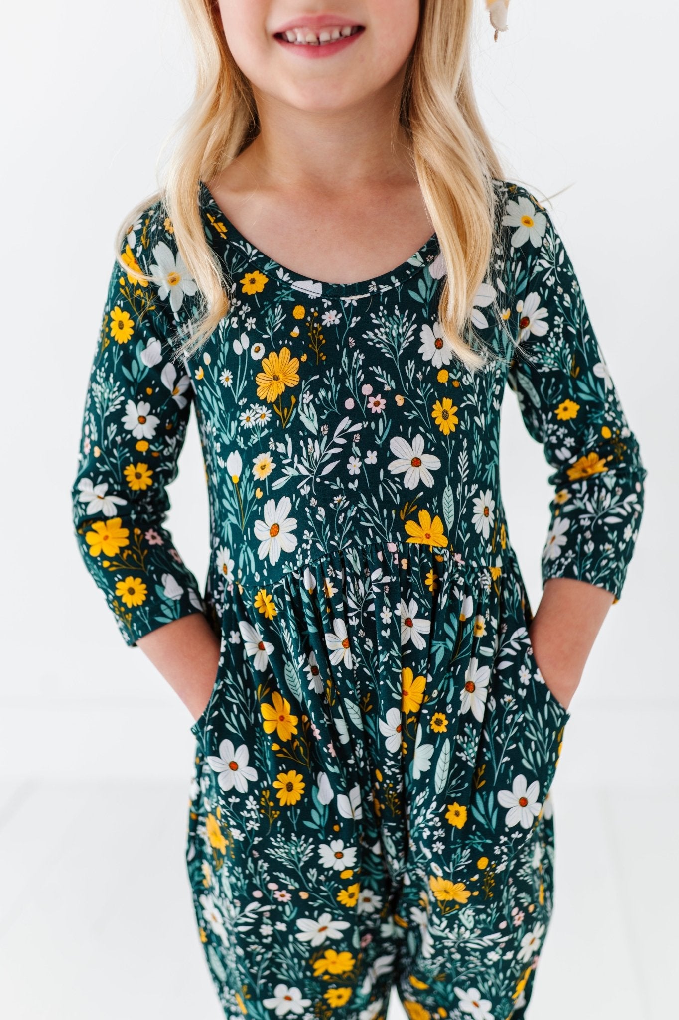DUCKIE ROMPER - WILDFLOWER DREAMS - The Sleepy Sloth
