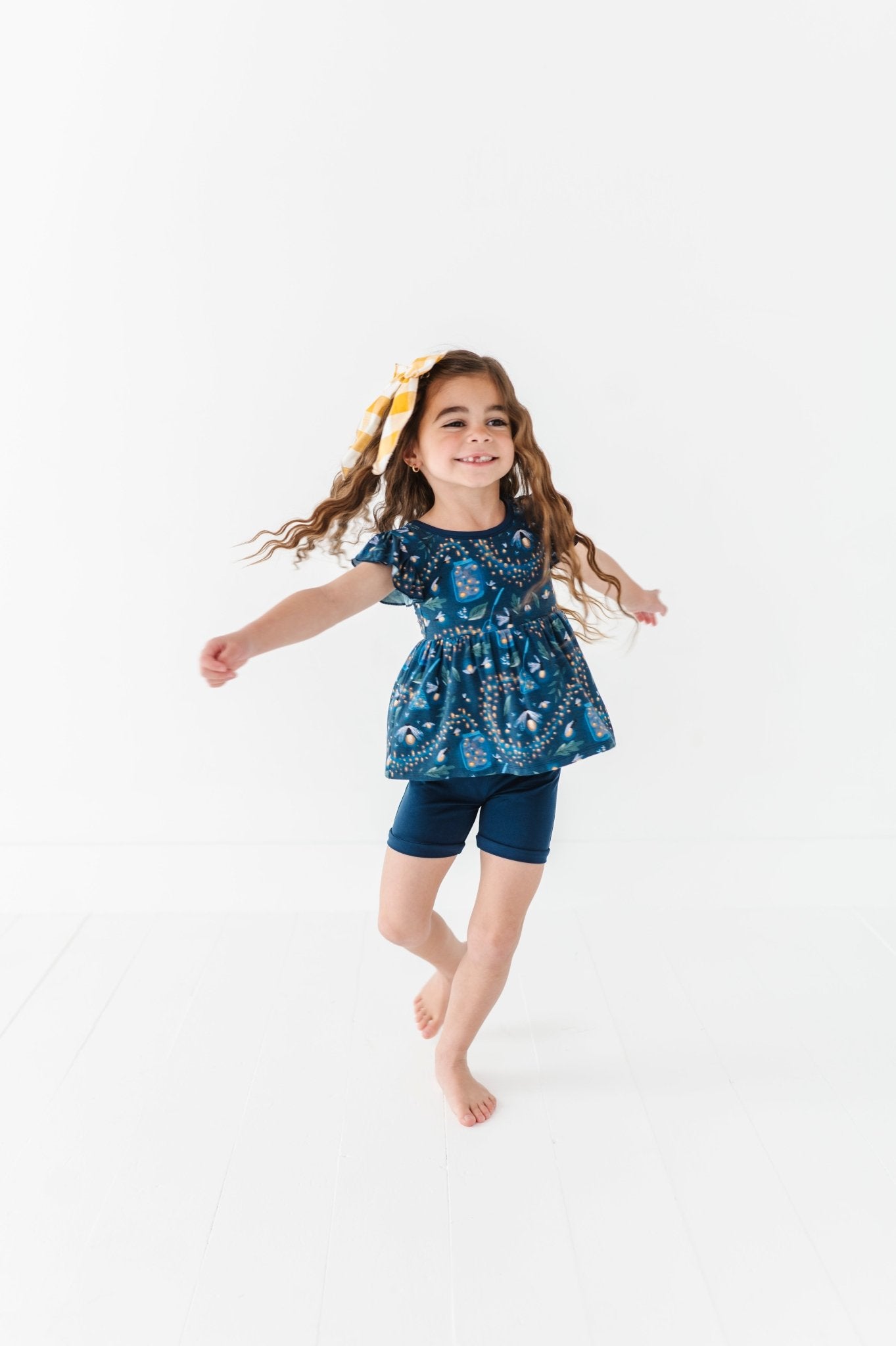 FLUTTER PEPLUM WITH SHORTS - GLOW WITH THE FLOW - The Sleepy Sloth