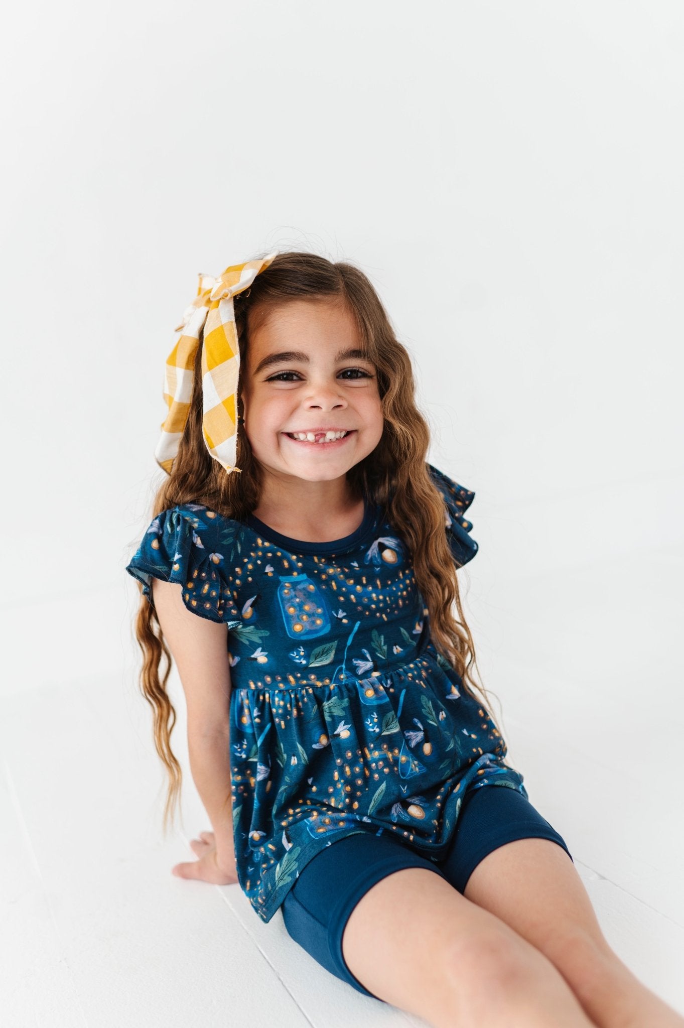FLUTTER PEPLUM WITH SHORTS - GLOW WITH THE FLOW - The Sleepy Sloth