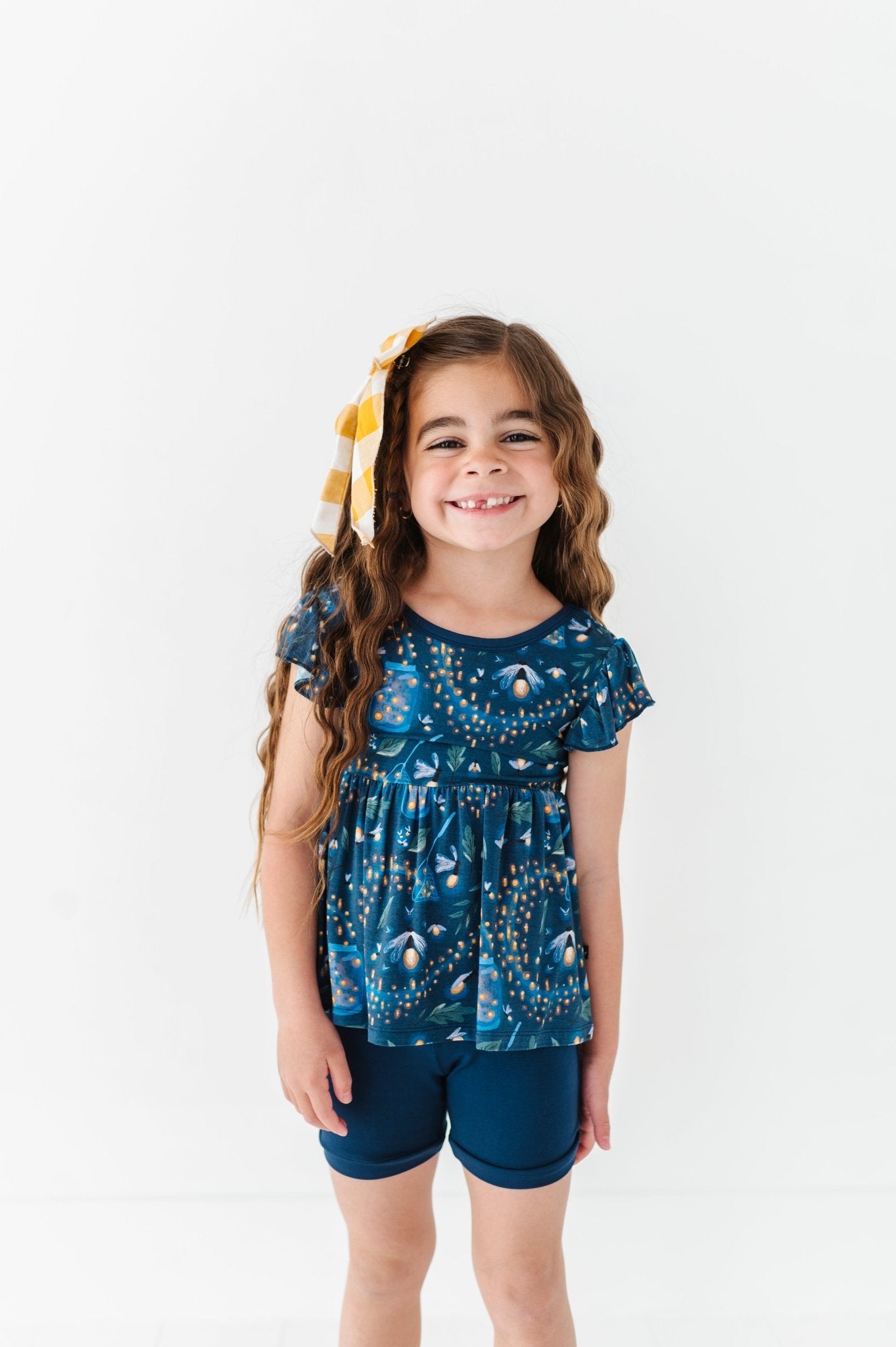 FLUTTER PEPLUM WITH SHORTS - GLOW WITH THE FLOW - The Sleepy Sloth