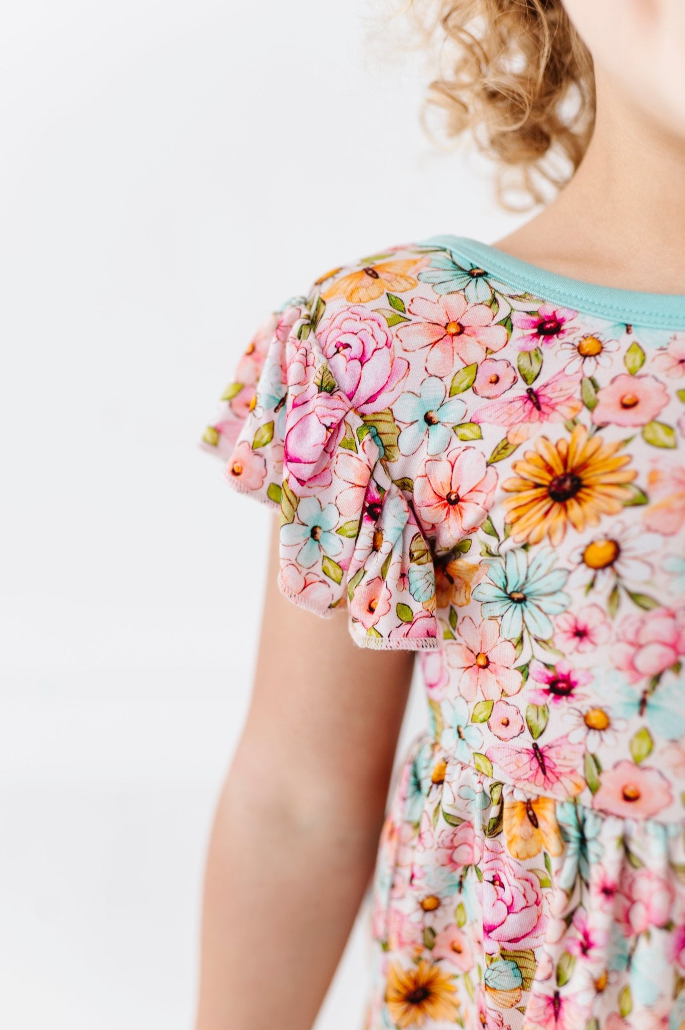 FLUTTER PEPLUM WITH SHORTS - PENELOPE’S PETALS - The Sleepy Sloth