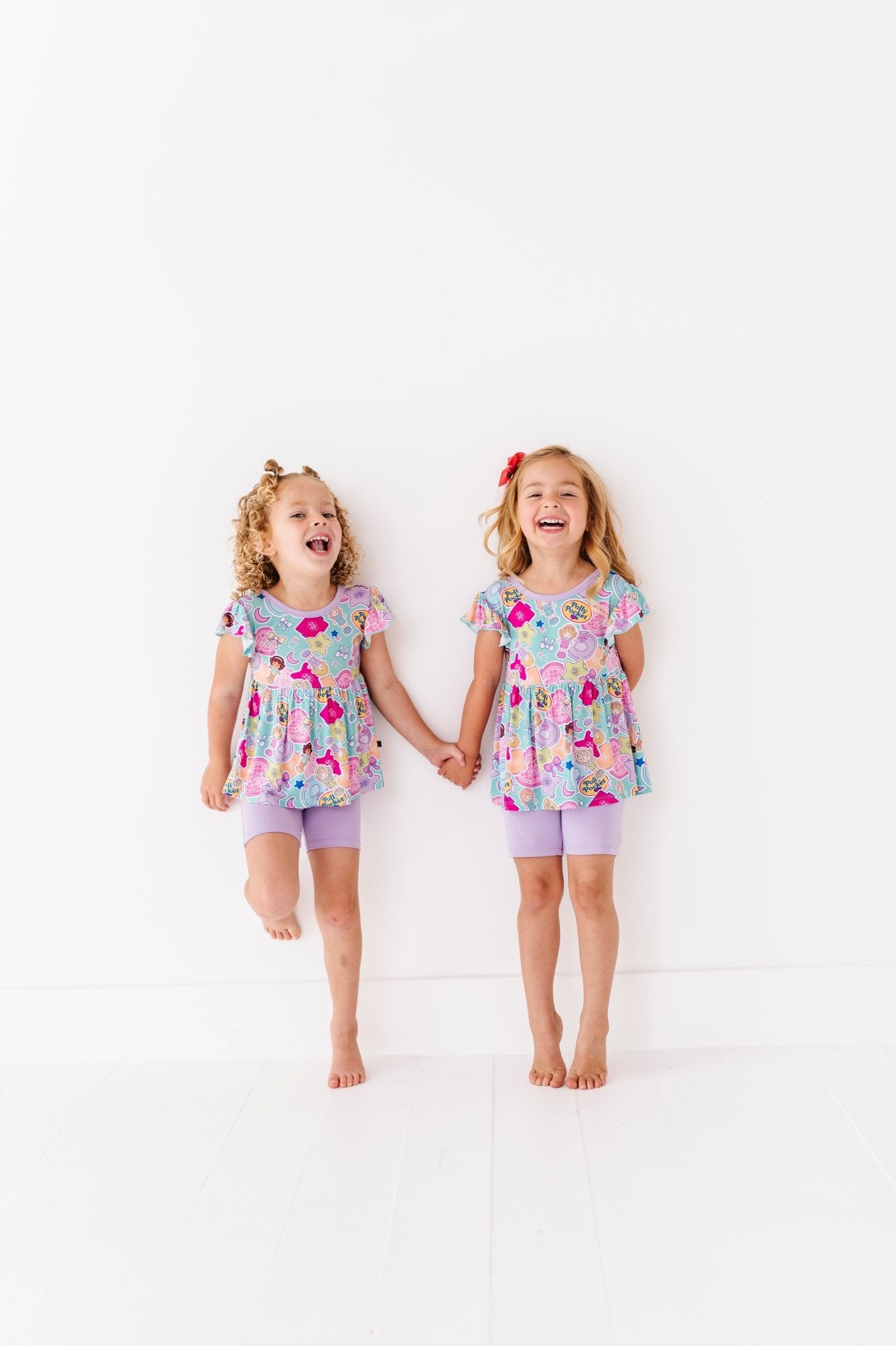 FLUTTER PEPLUM WITH SHORTS - TINY IS MIGHTY - The Sleepy Sloth