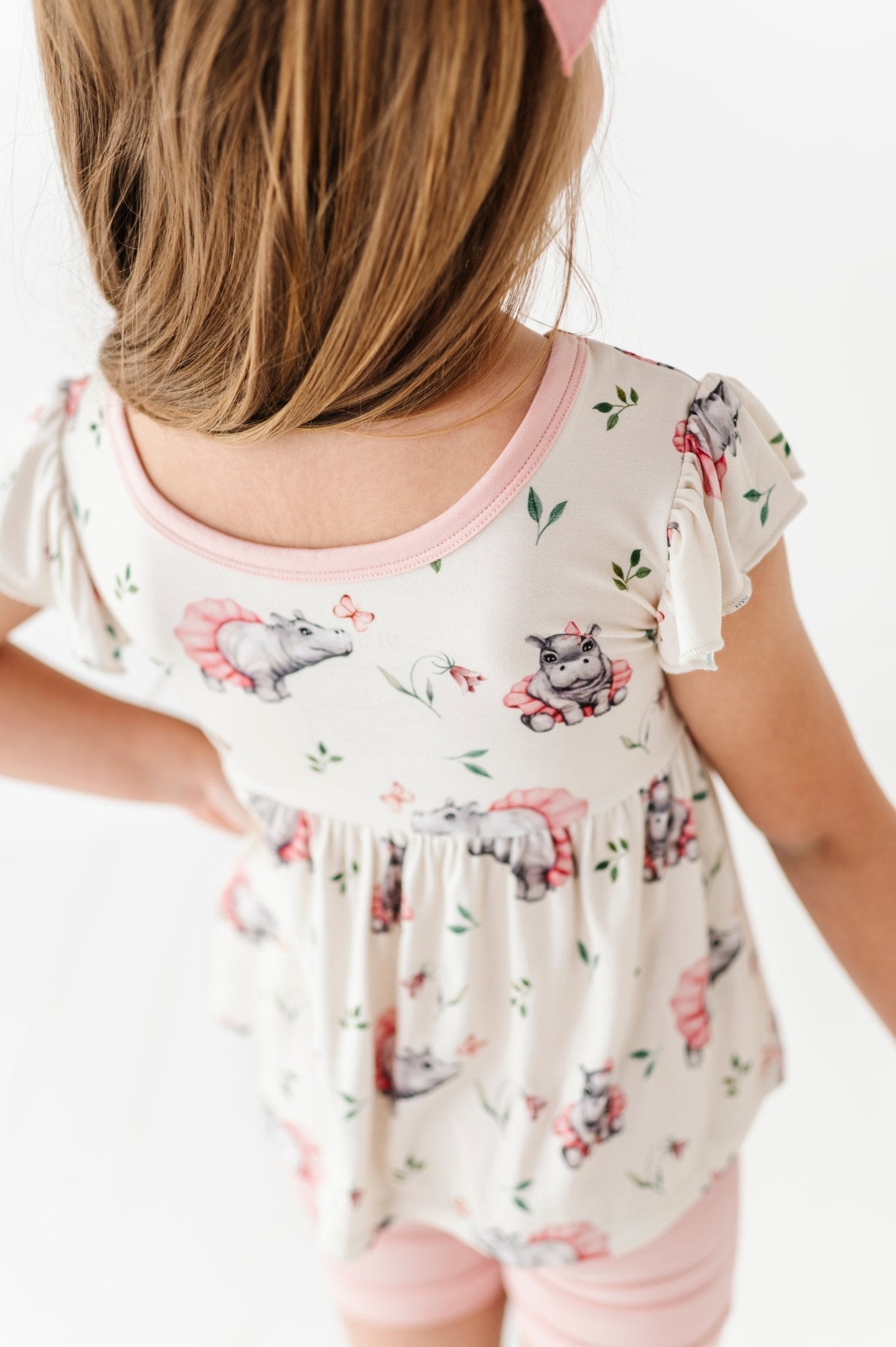 FLUTTER PEPLUM WITH SHORTS - TUTU CUTE - The Sleepy Sloth