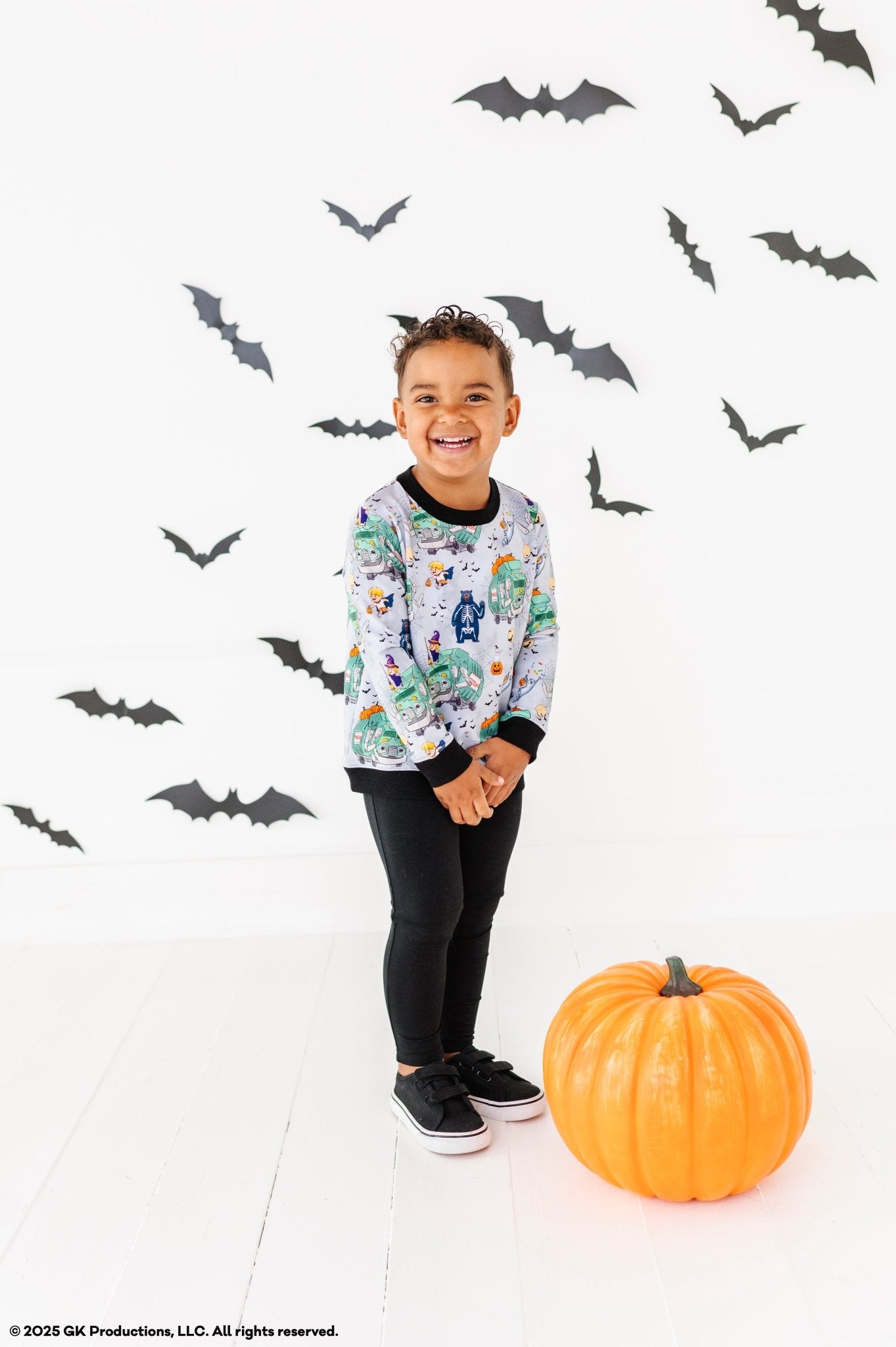 GRAPHIC CREWNECK - A TRASH TRUCK™ HALLOWEEN - The Sleepy Sloth