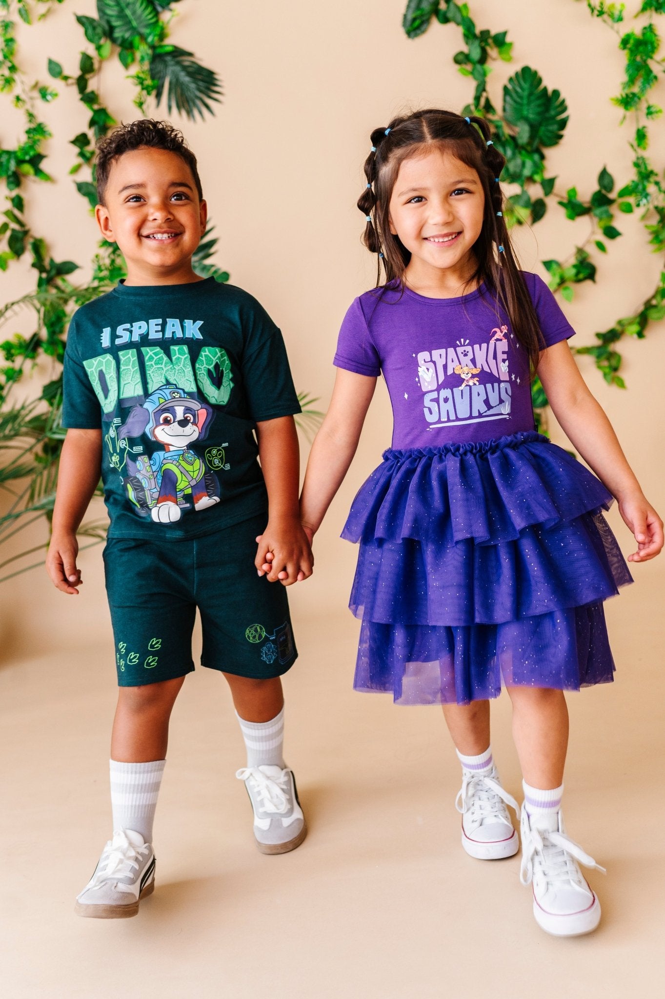 Graphic Tee and Short Set - PAW Patrol: The Dino Movie™ I Speak Dino - The Sleepy Sloth