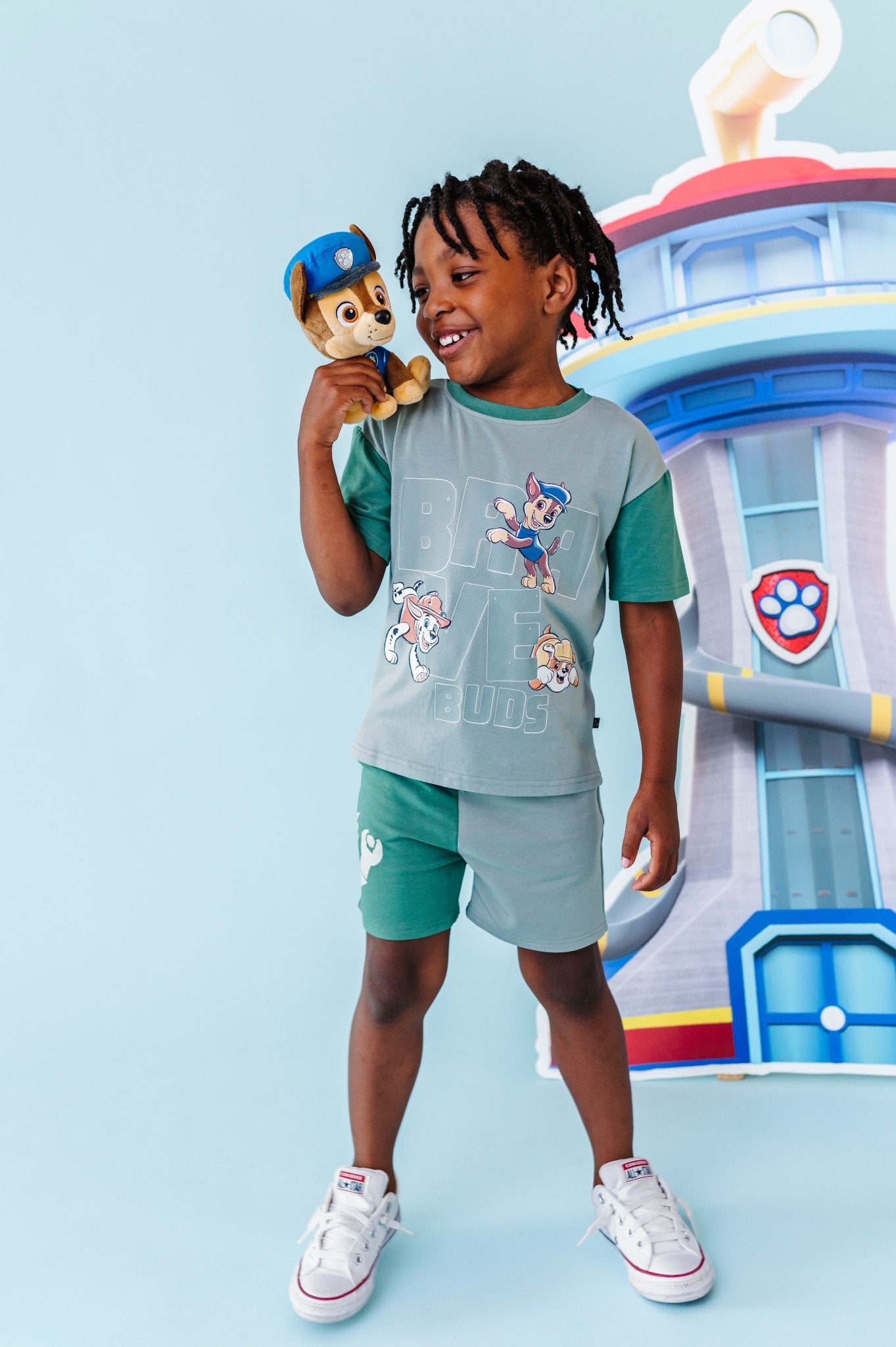 Graphic Tee Short Set - Paw Patrol™ Brave Buds - The Sleepy Sloth