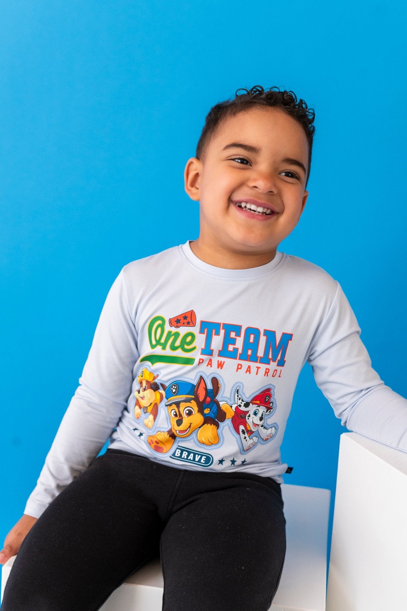 LONG SLEEVE GRAPHIC TEE - PAW PATROL™ ALL - STARS ONE TEAM - The Sleepy Sloth