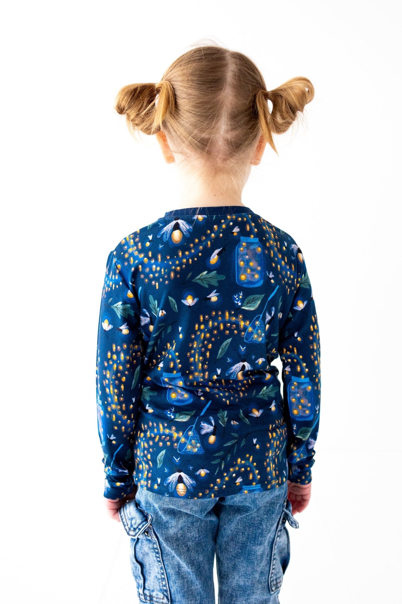 LONG SLEEVE POCKET TEE - GLOW WITH THE FLOW - The Sleepy Sloth