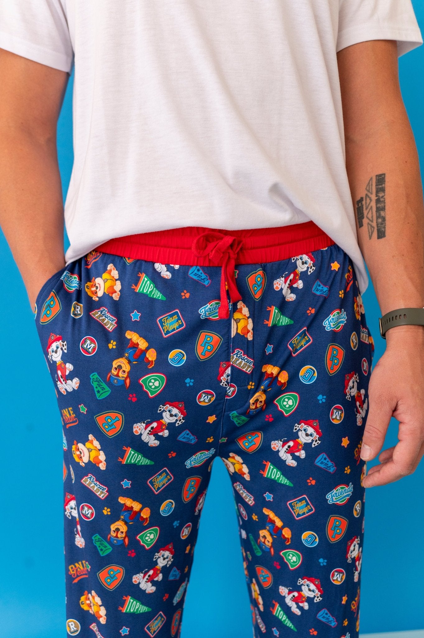 MEN'S SLEEPY PANTS - PAW PATROL™ ALL - STARS PAWsome Blue League - The Sleepy Sloth