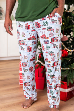 Men's Sleepy Pants - Santa's Village