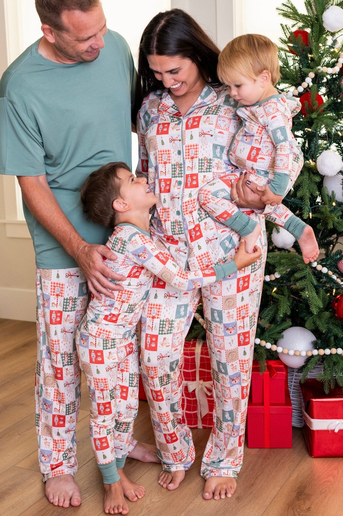 Men's Solid Tee- Merry Mosaic - The Sleepy Sloth