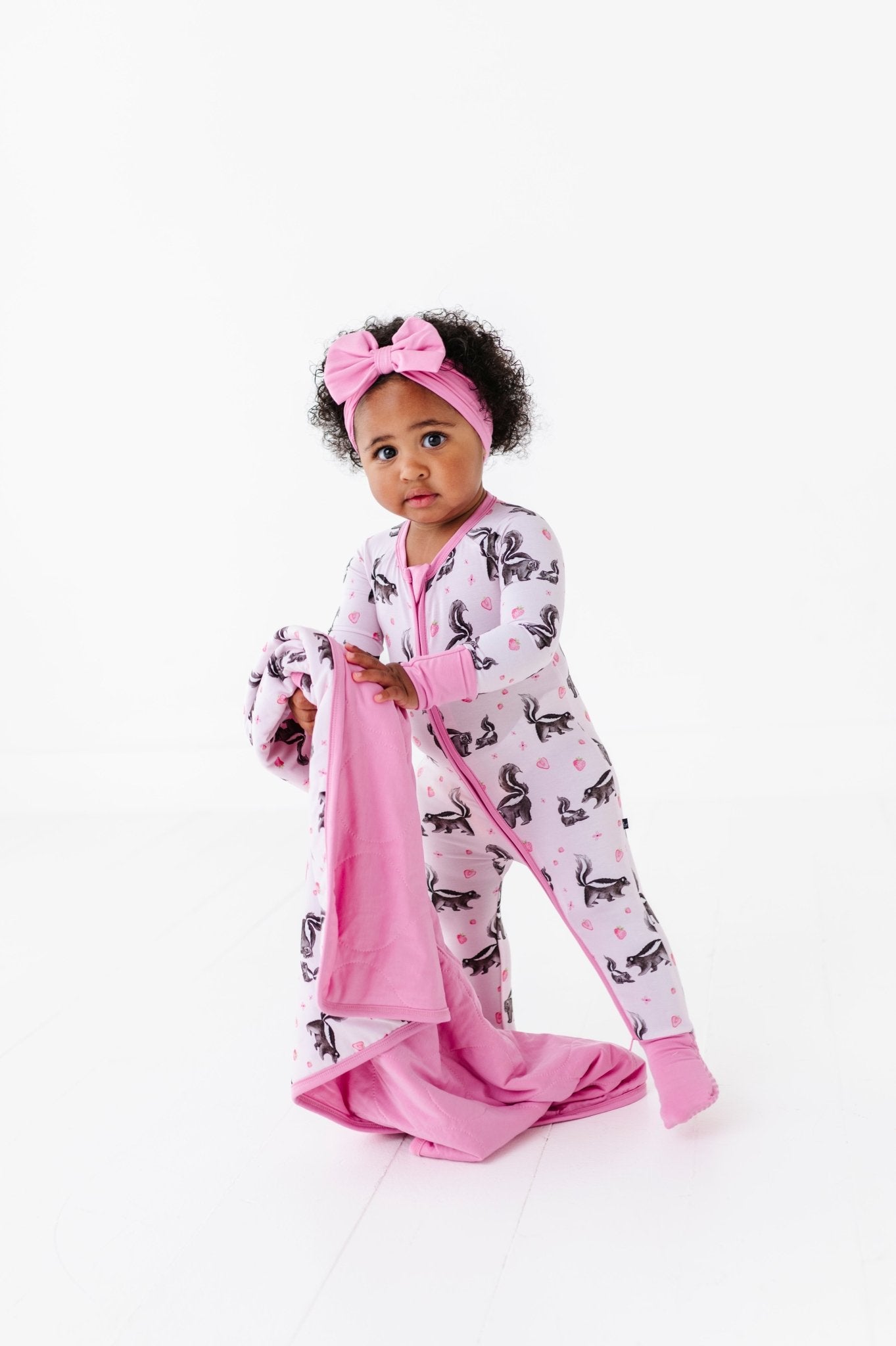 MINI BLANKIE - BERRY SWEET - The Sleepy Sloth