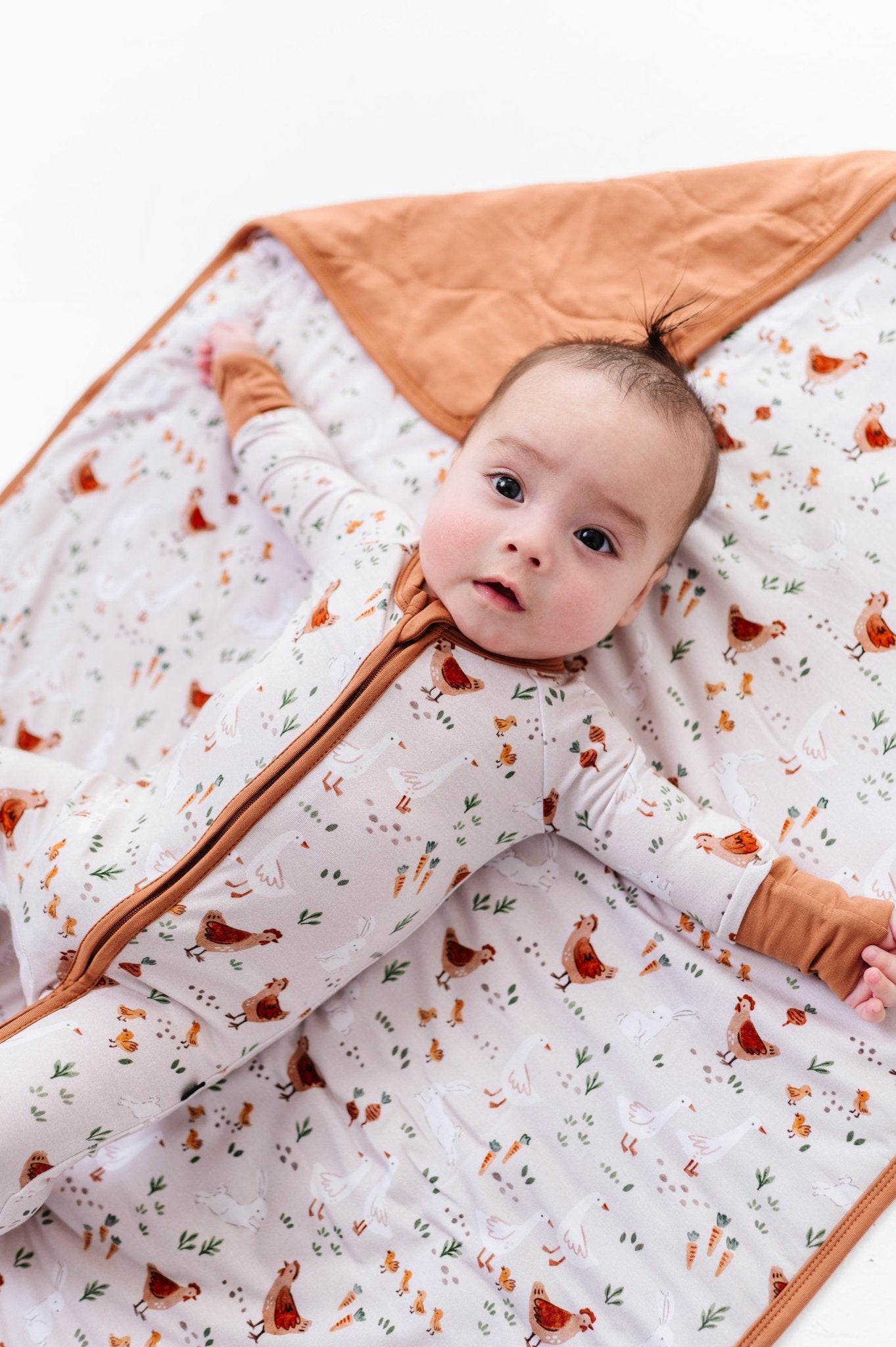 Mini Blankie - FARMSTEAD FRIENDS - The Sleepy Sloth