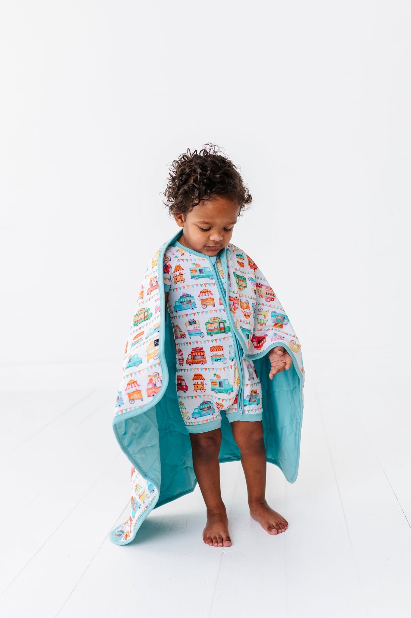 MINI BLANKIE - FOODIE EXPRESS - The Sleepy Sloth