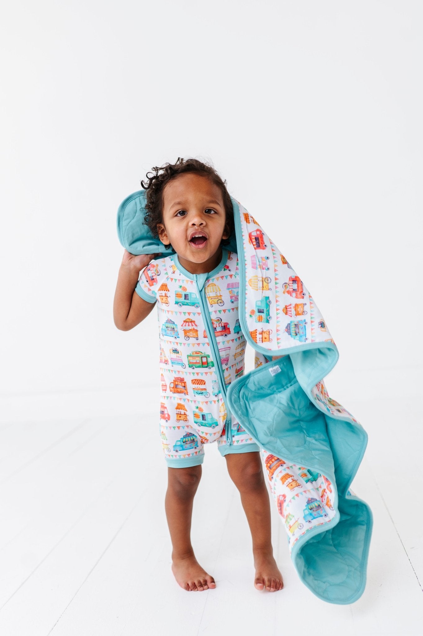 MINI BLANKIE - FOODIE EXPRESS - The Sleepy Sloth