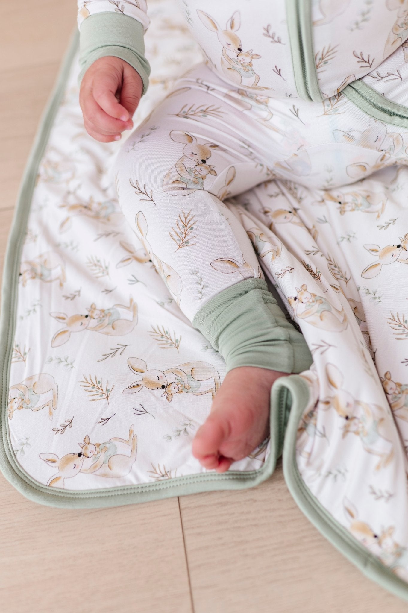 MINI BLANKIE - LOVE ROO SO MUCH - The Sleepy Sloth