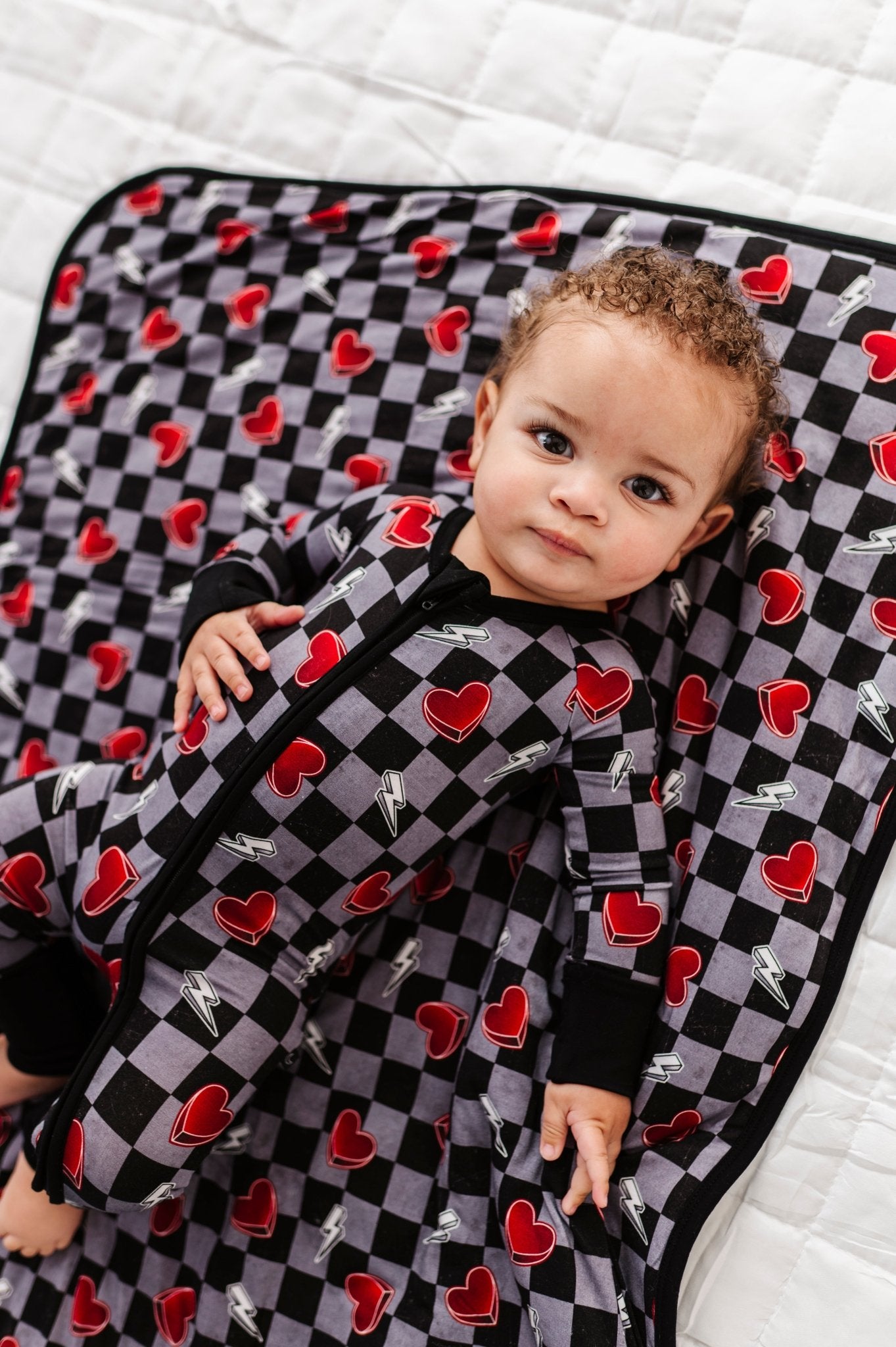 MINI BLANKIE - LOVE STRUCK - The Sleepy Sloth