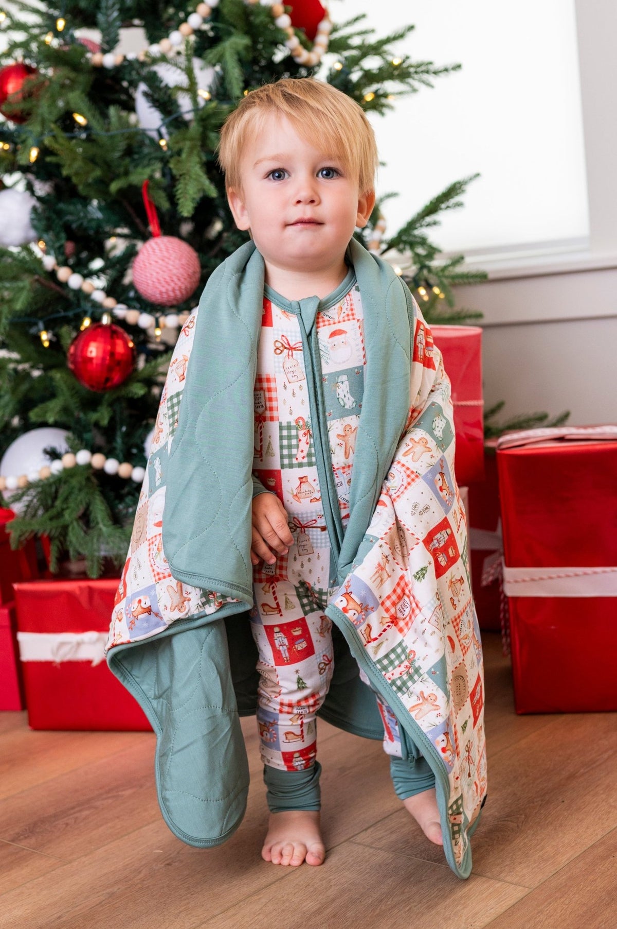 Mini Blankie - Merry Mosaic - The Sleepy Sloth