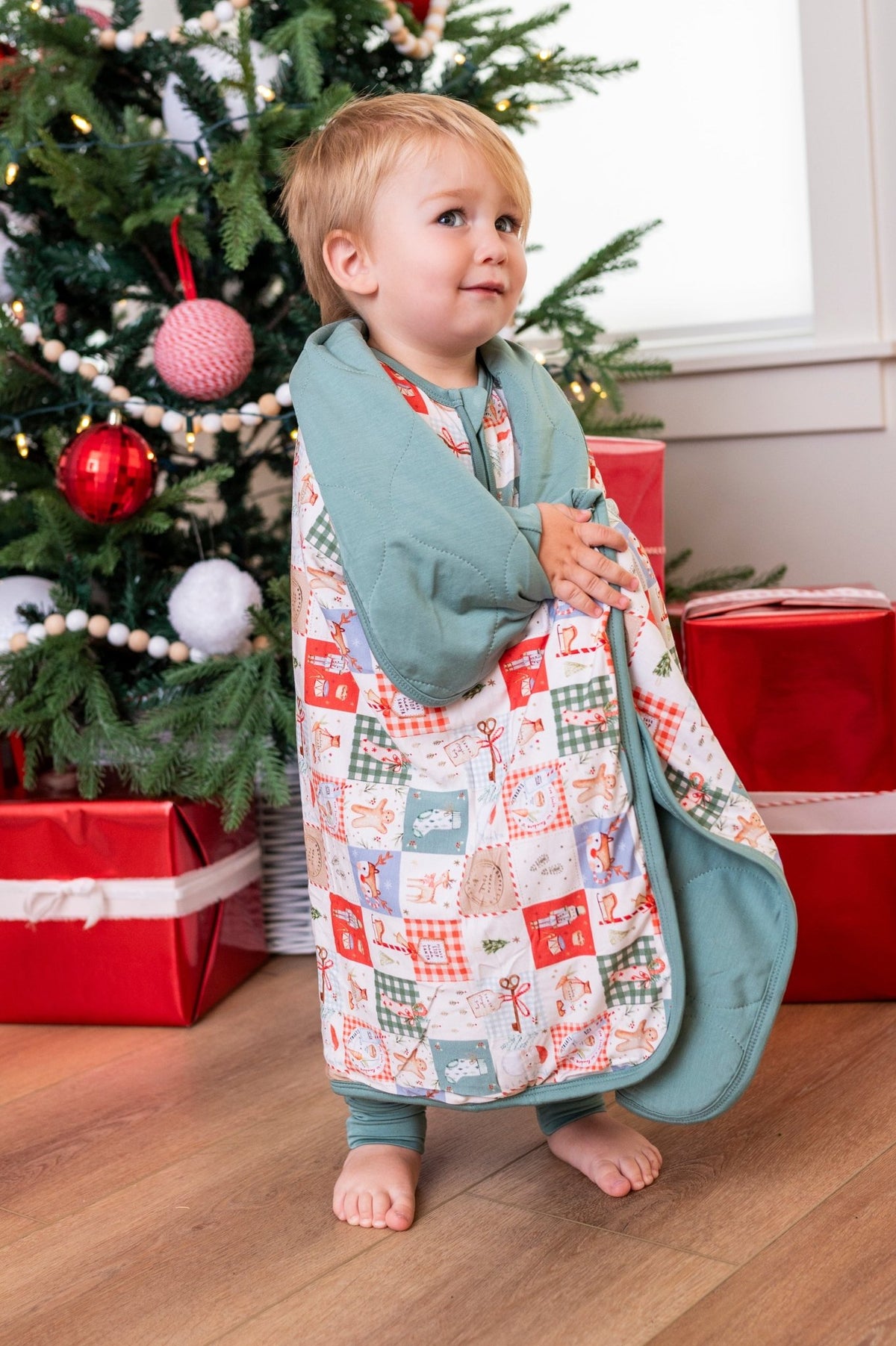 Mini Blankie - Merry Mosaic - The Sleepy Sloth