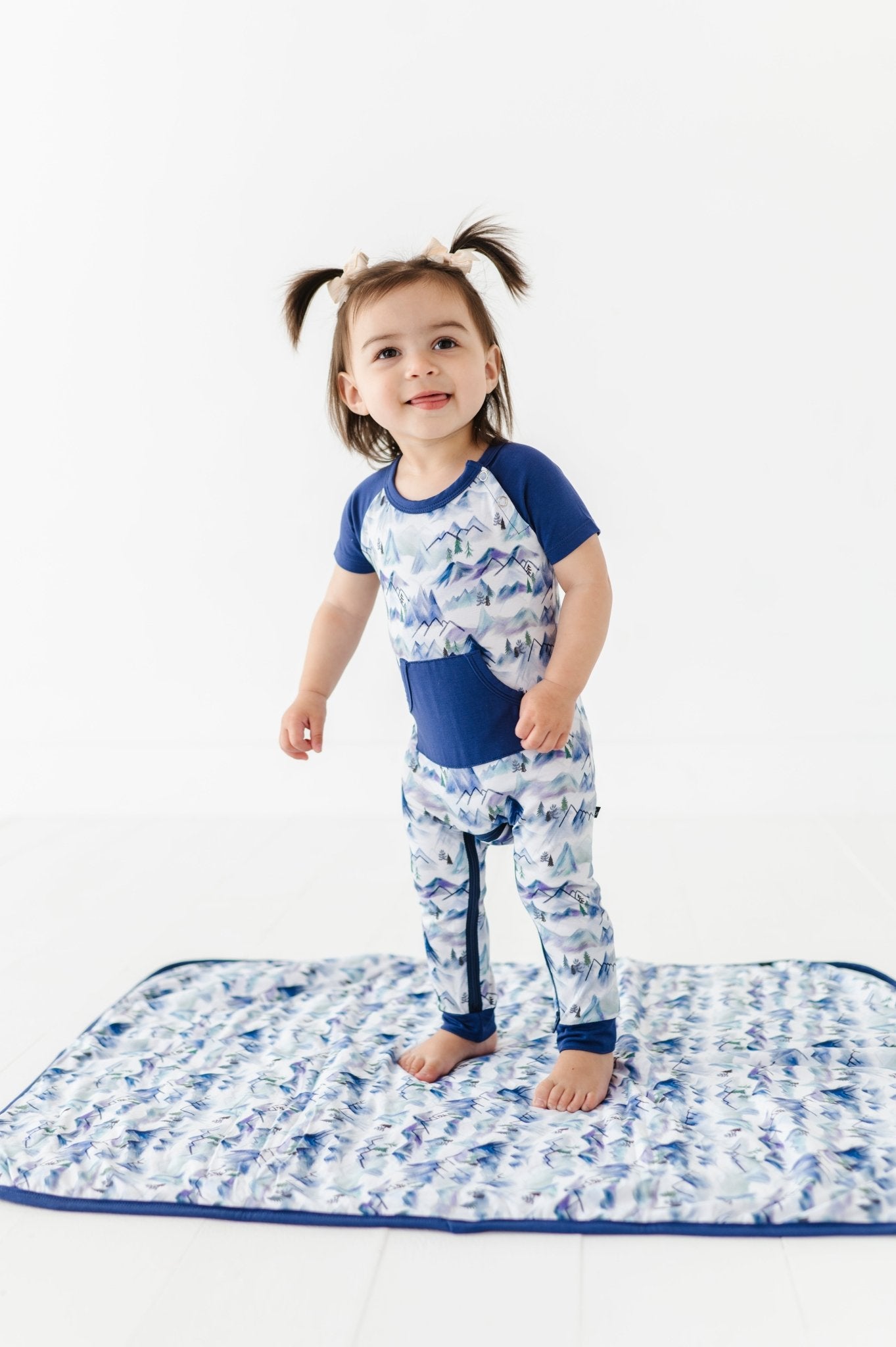 MINI BLANKIE - MISTY MOUNTAINS - The Sleepy Sloth