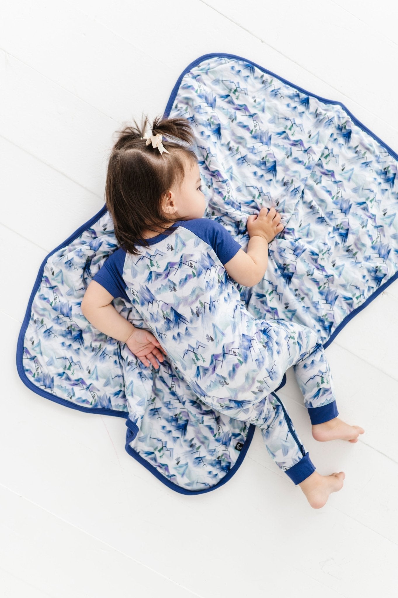 MINI BLANKIE - MISTY MOUNTAINS - The Sleepy Sloth