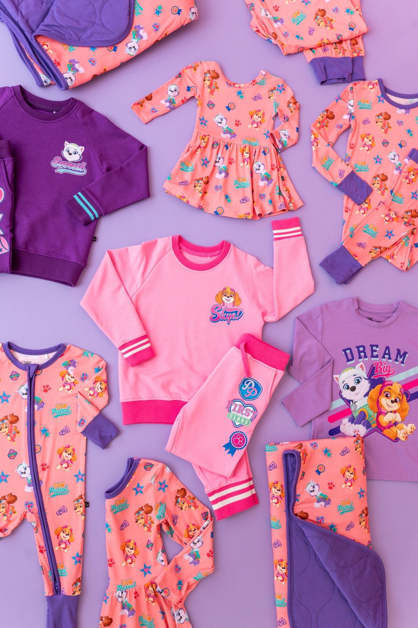 MINI BLANKIE - PAW PATROL™ ALL - STARS PAWfect Pink Crew - The Sleepy Sloth