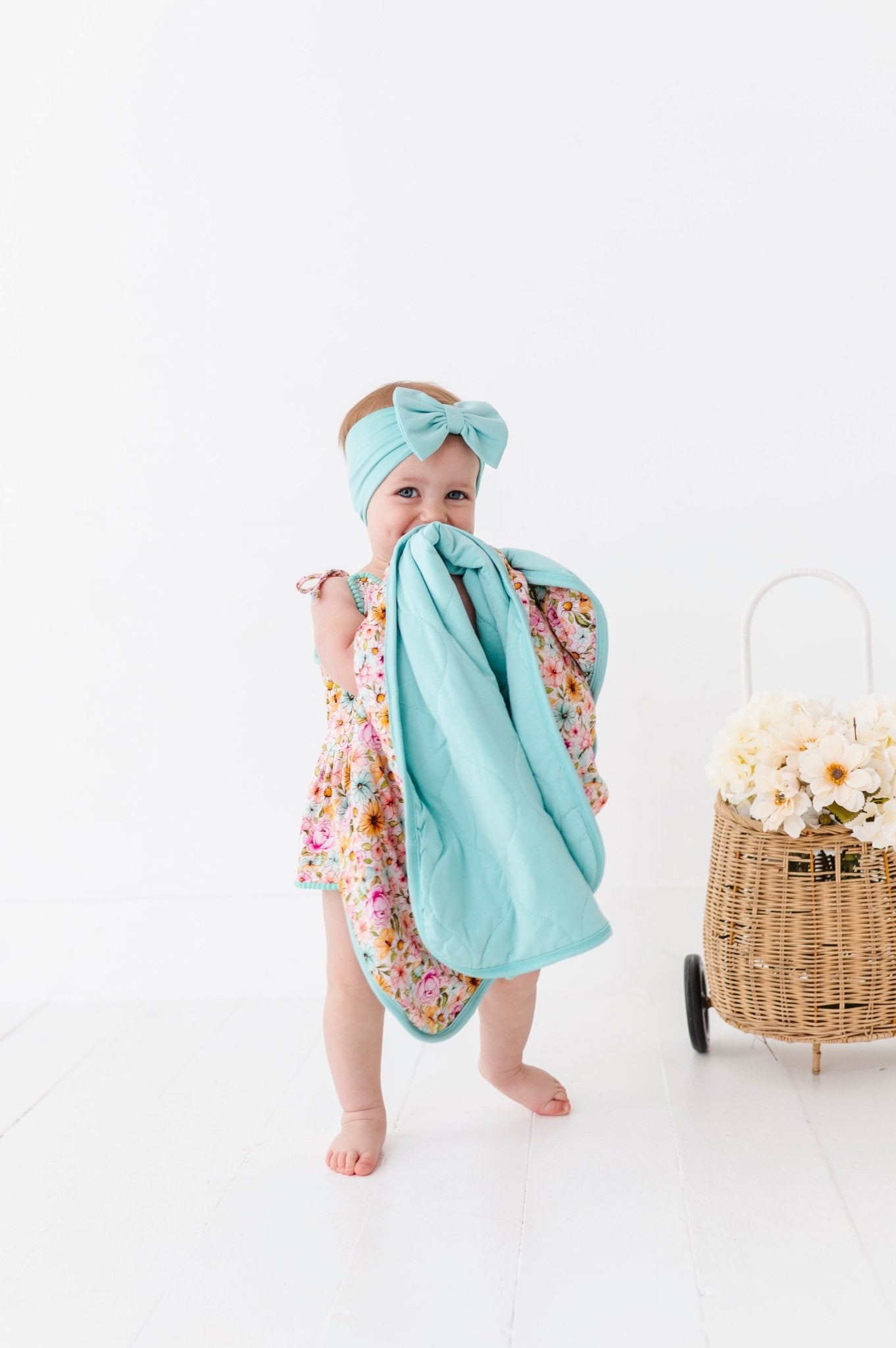 MINI BLANKIE - PENELOPE’S PETALS - The Sleepy Sloth