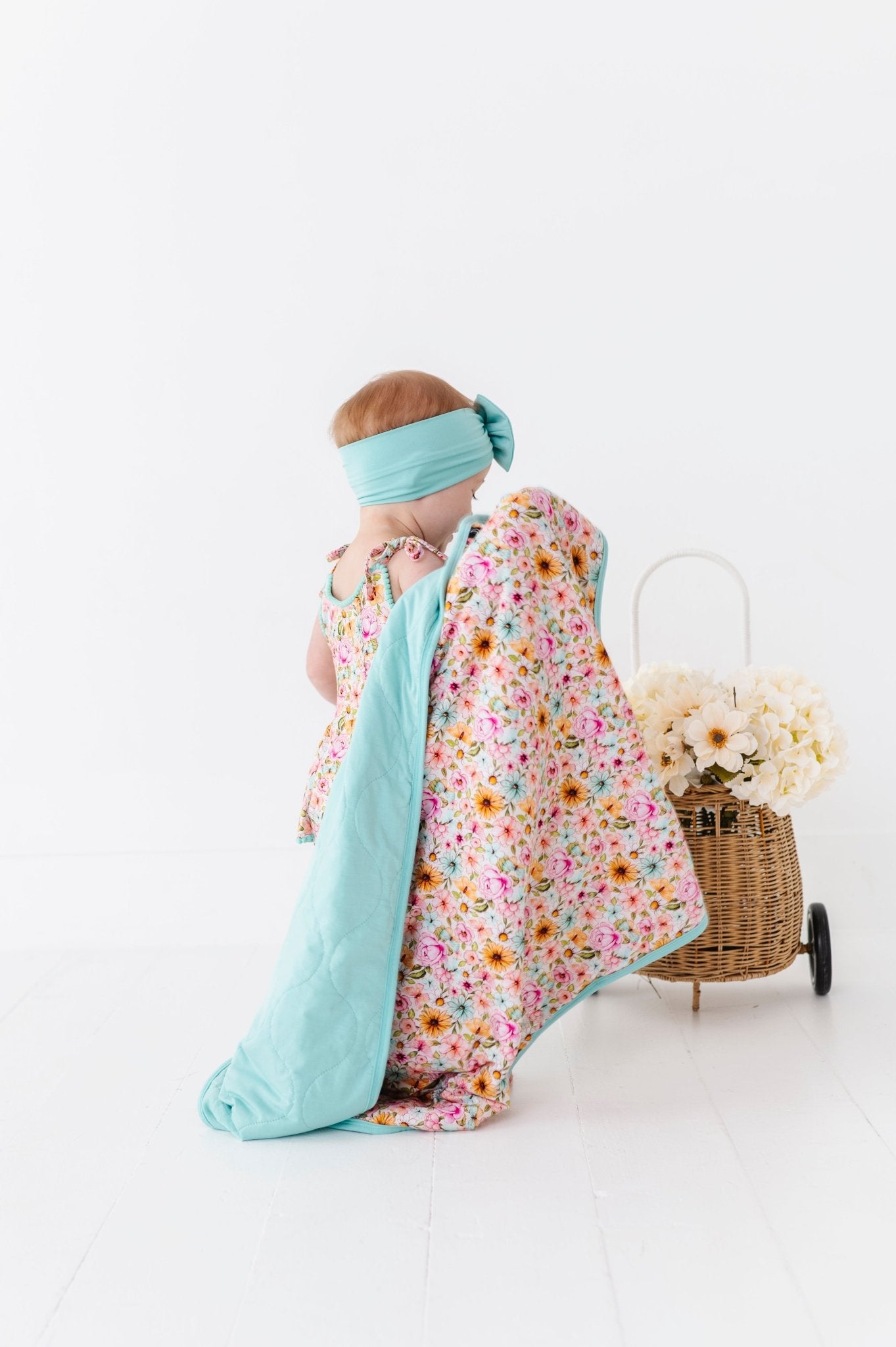 MINI BLANKIE - PENELOPE’S PETALS - The Sleepy Sloth