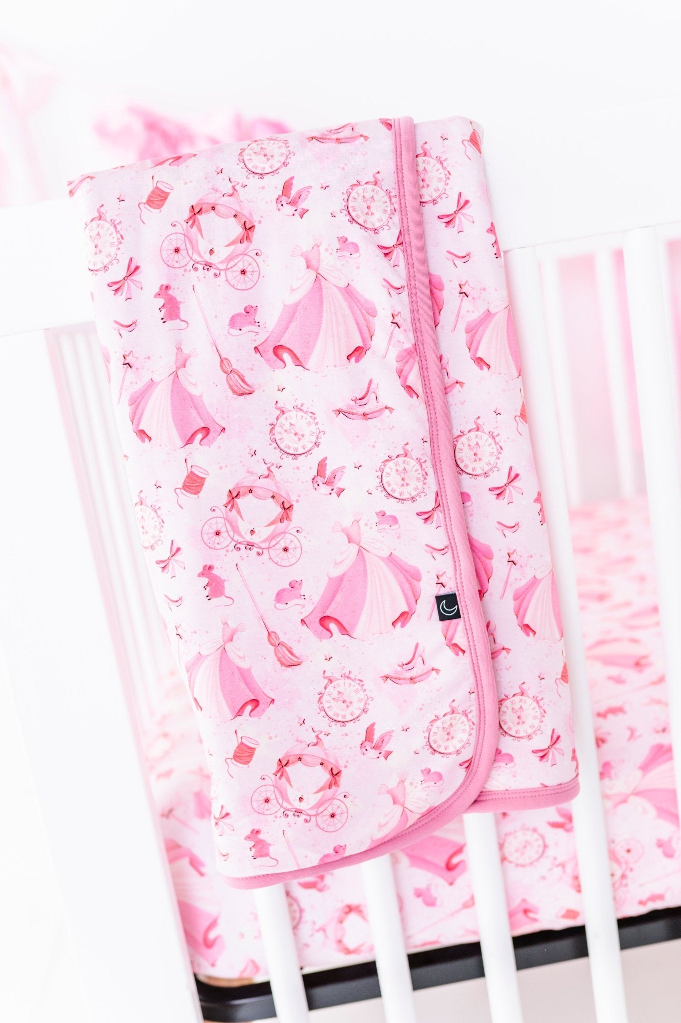 Mini Blankie - ROYAL ROSÉ - The Sleepy Sloth