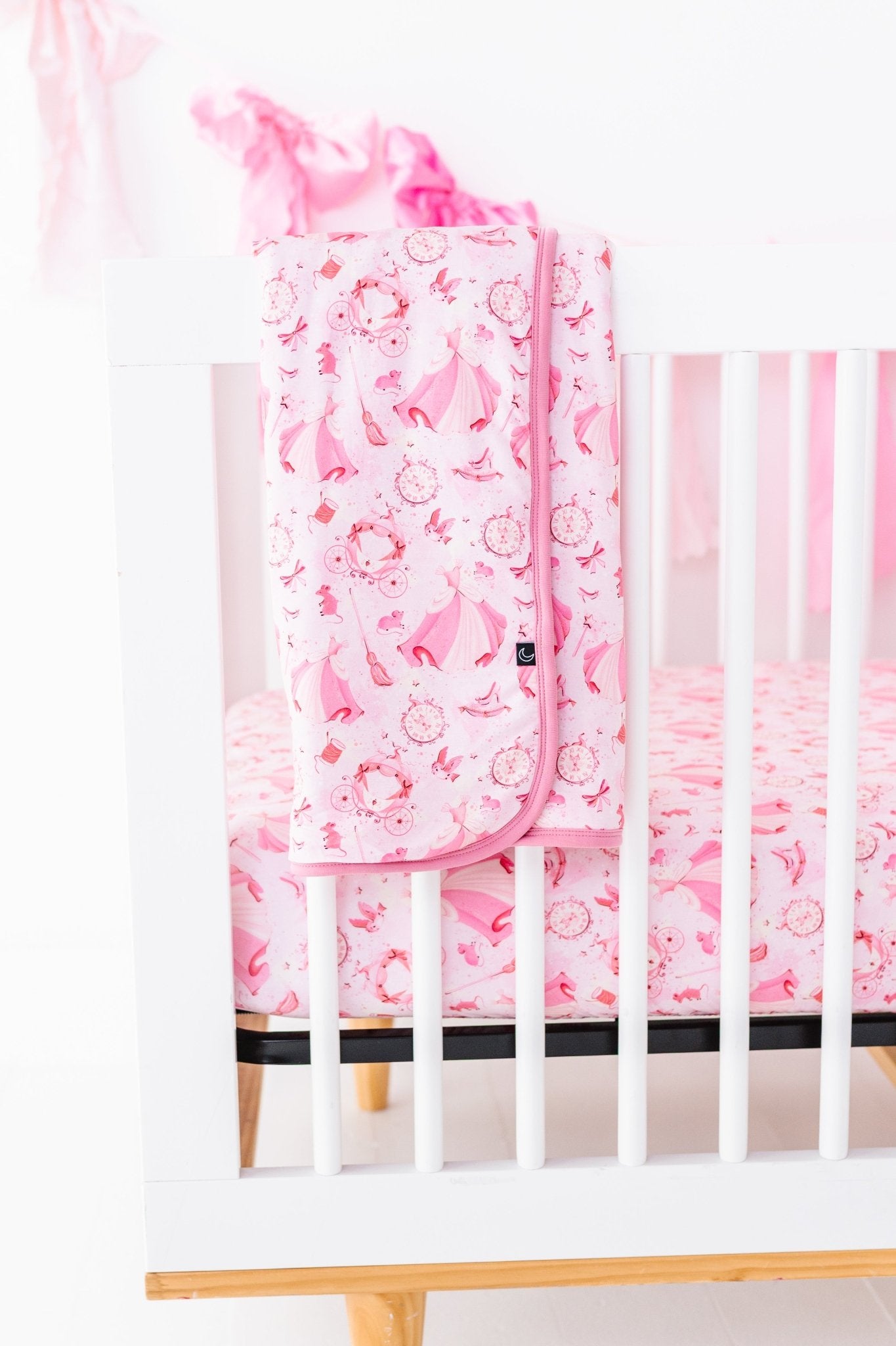 Mini Blankie - ROYAL ROSÉ - The Sleepy Sloth