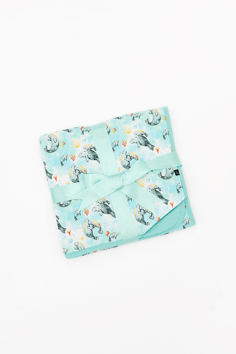 MINI BLANKIE* - SEA COW - The Sleepy Sloth