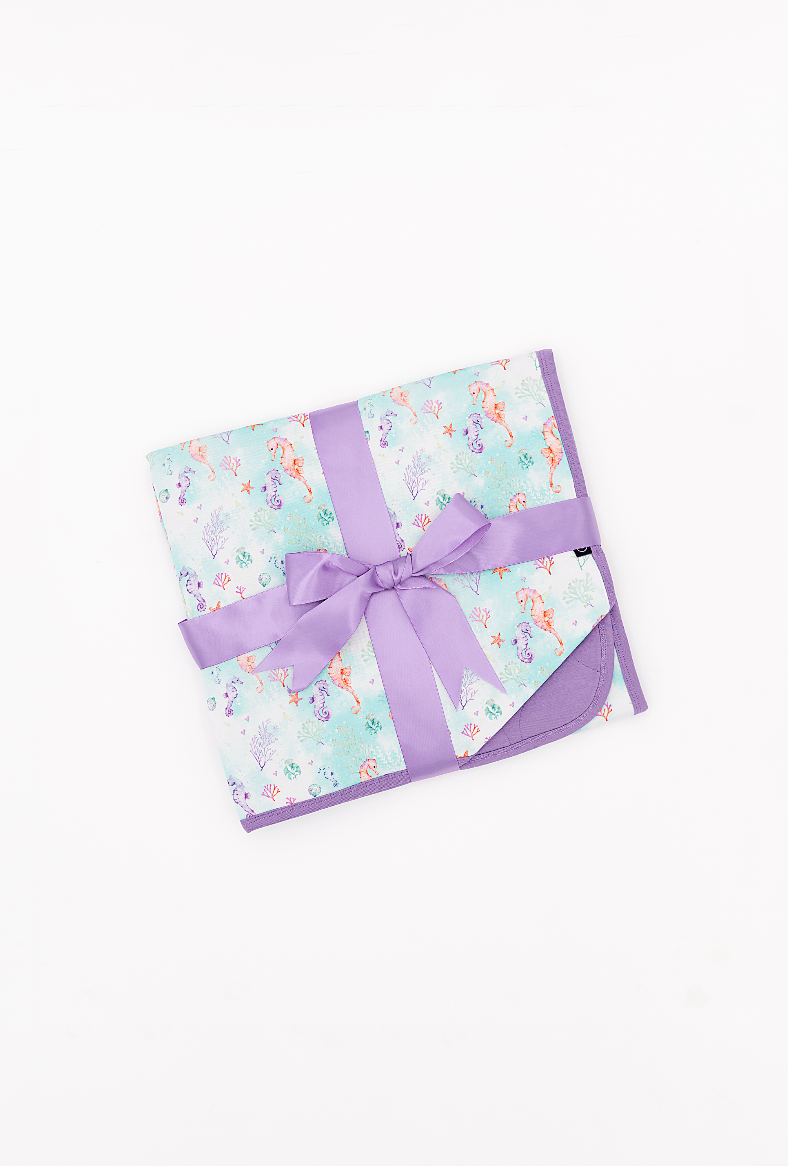 MINI BLANKIE* - SEAHORSIN' AROUND - The Sleepy Sloth